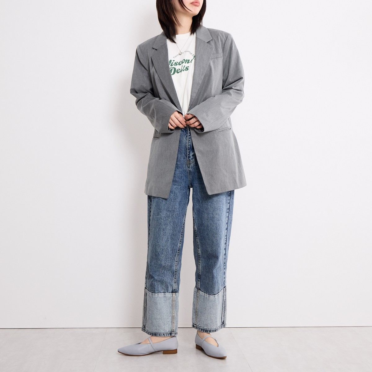 【CLASSY.お仕事名品アワード受賞!/25AW新色】メリージェーンフラットパンプス/641307