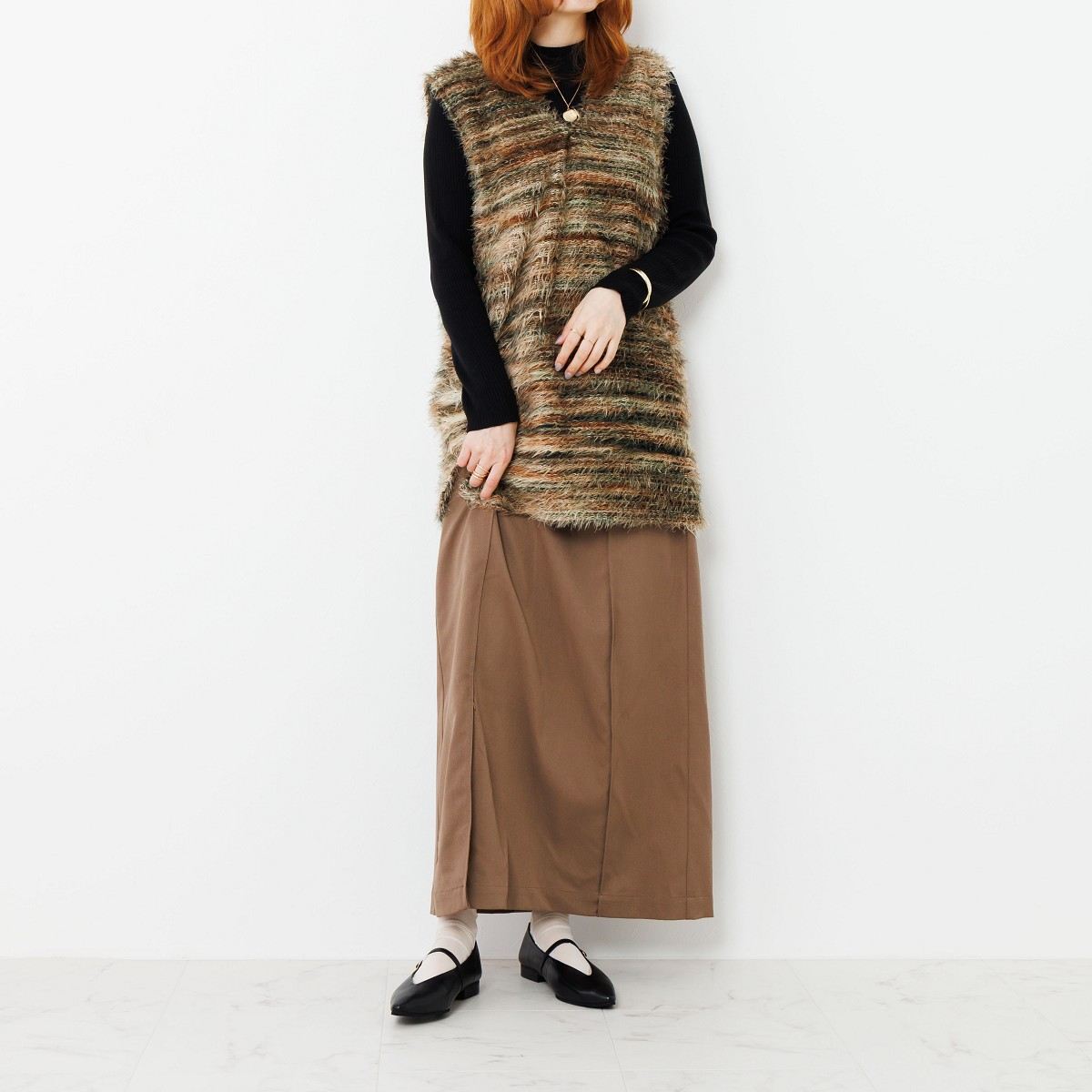 メリージェーンフラットパンプス/641307