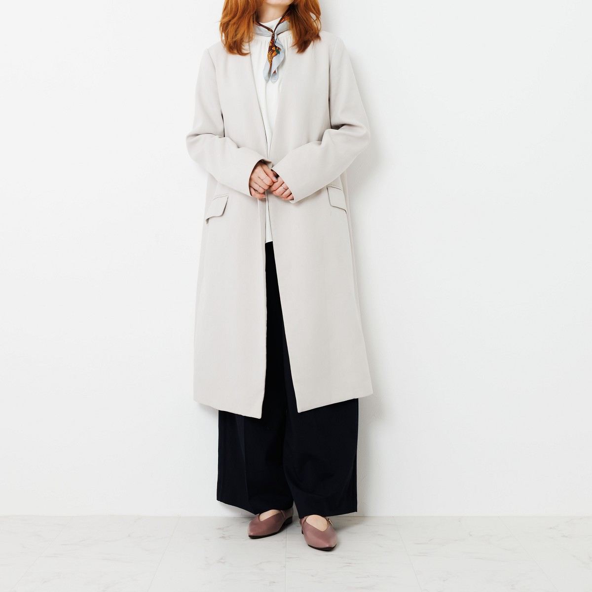 【CLASSY.お仕事名品アワード受賞!/25AW新色】メリージェーンフラットパンプス/641307