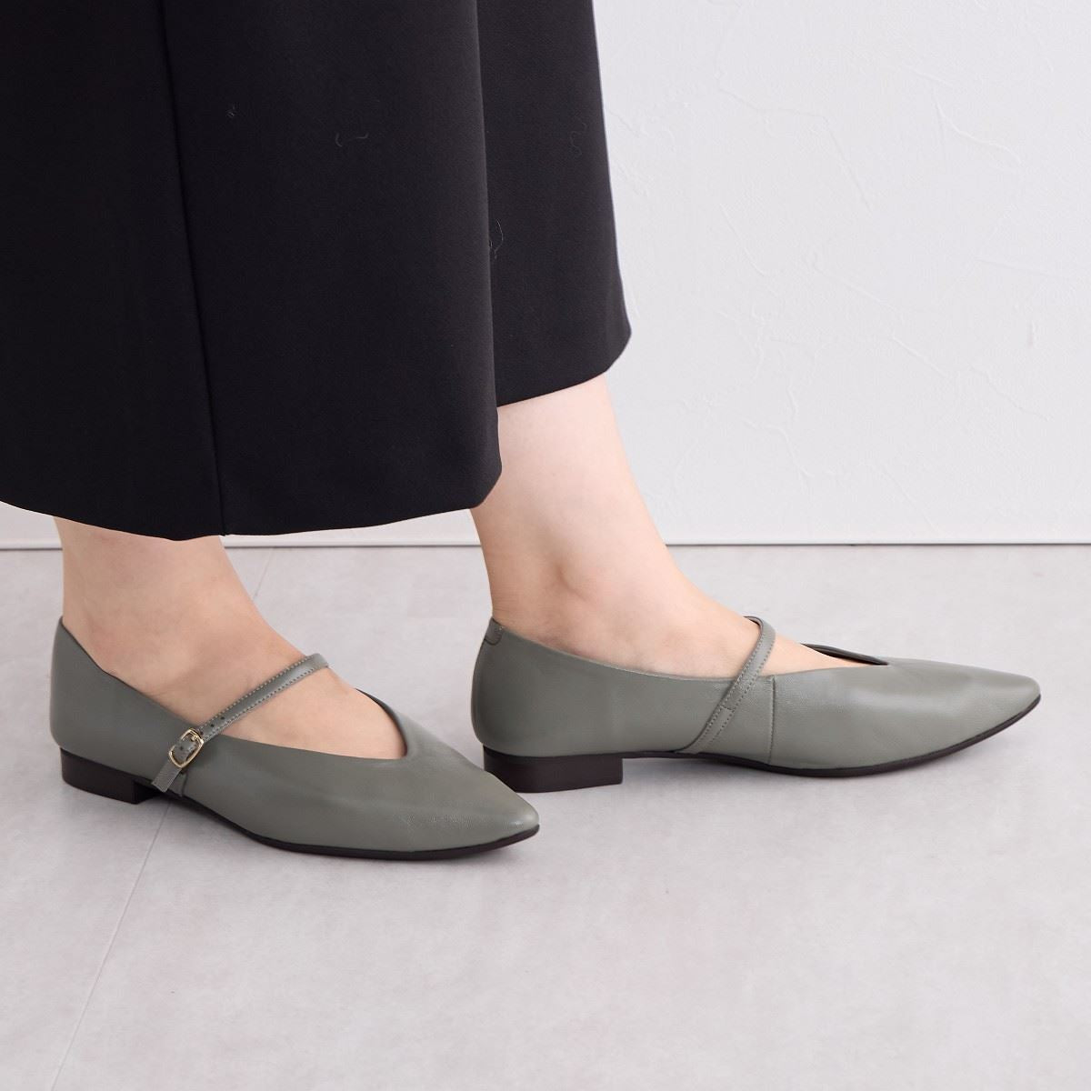 【SALE】メリージェーンフラットパンプス/741307
