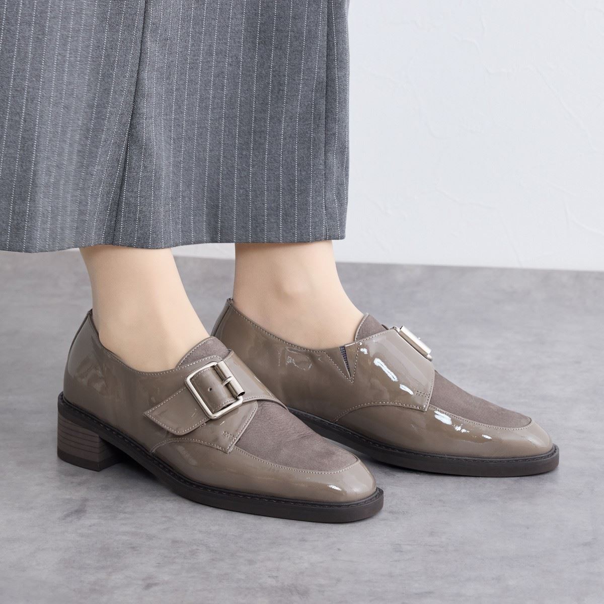 【SALE】モンクストラップシューズ/641308