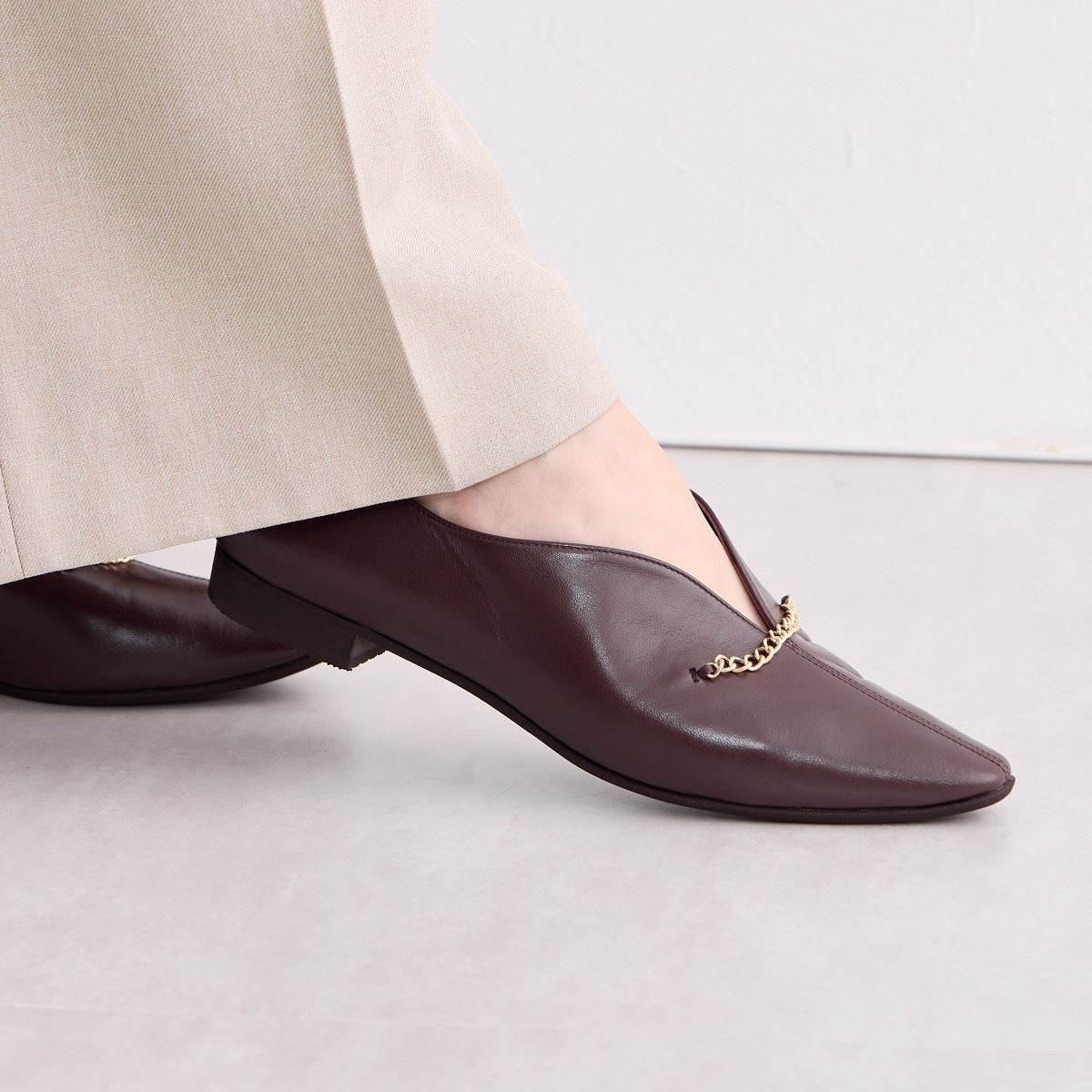 【SALE】チェーンフラットパンプス/641321