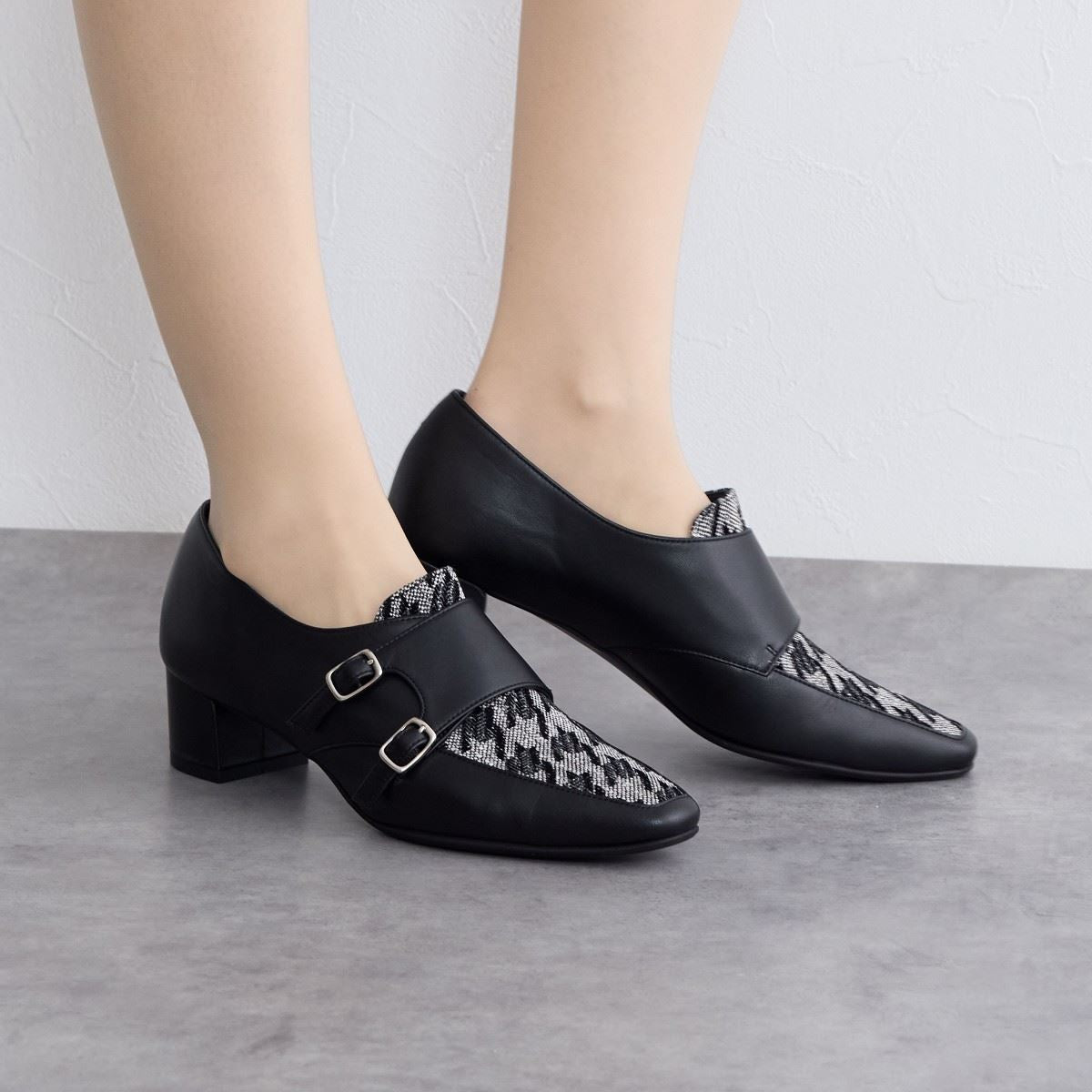 【SALE】ダブルモンクストラップシューズ/641323
