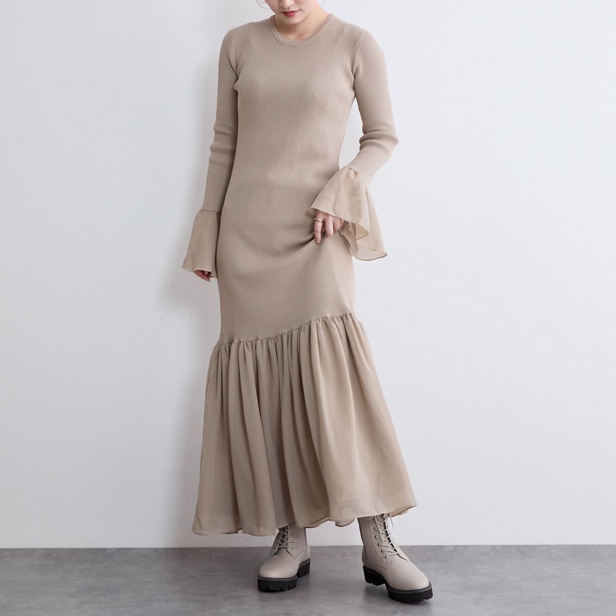 【SALE】レースアップトラックソールブーツ/641410