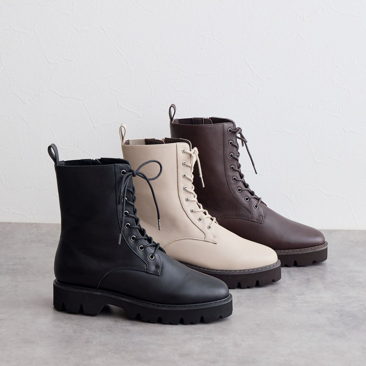 特別価格】レースアップトラックソールブーツ/641410