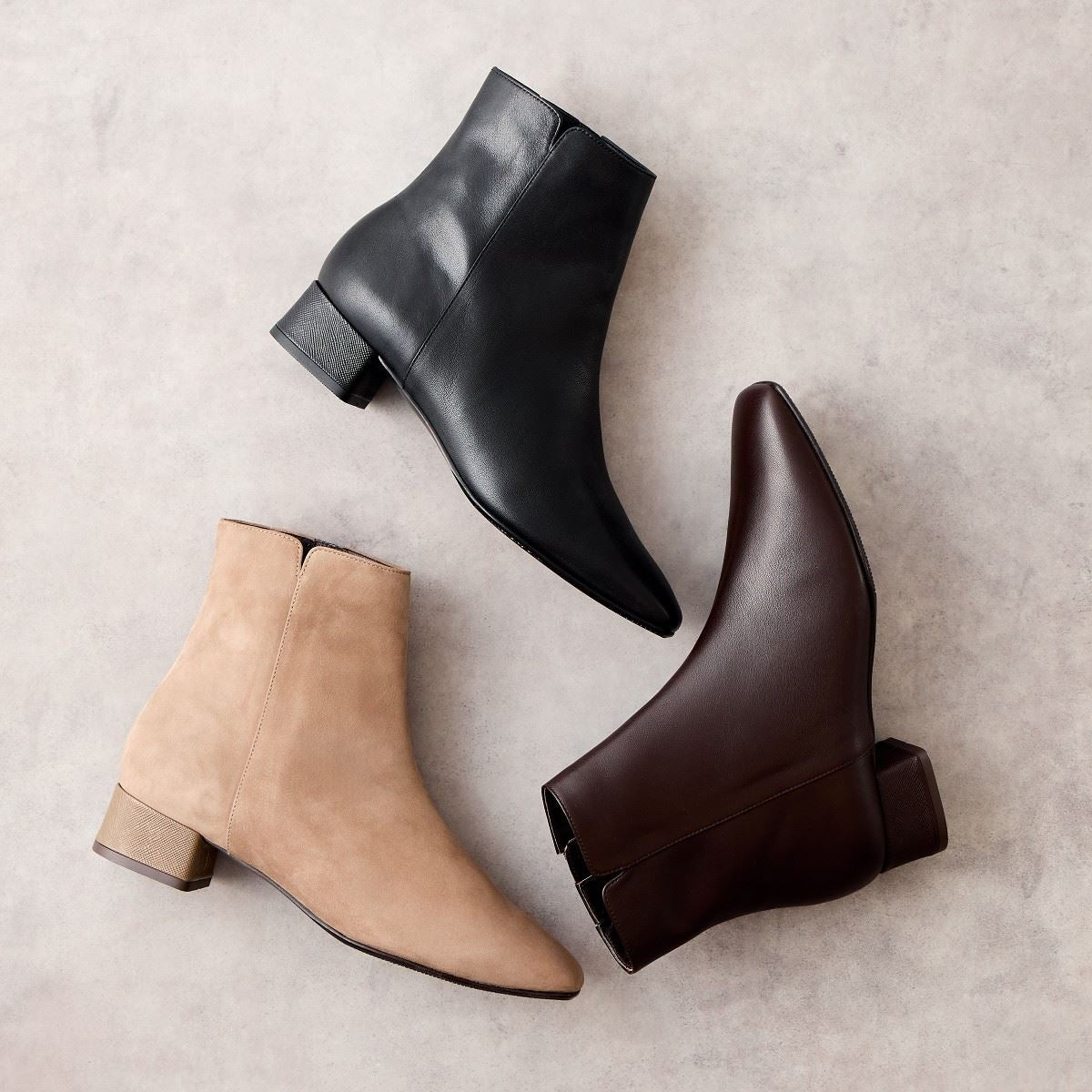 HAyU plate・ブリティッシュショート(black) SALE】サイドVカットショートブーツ/641412