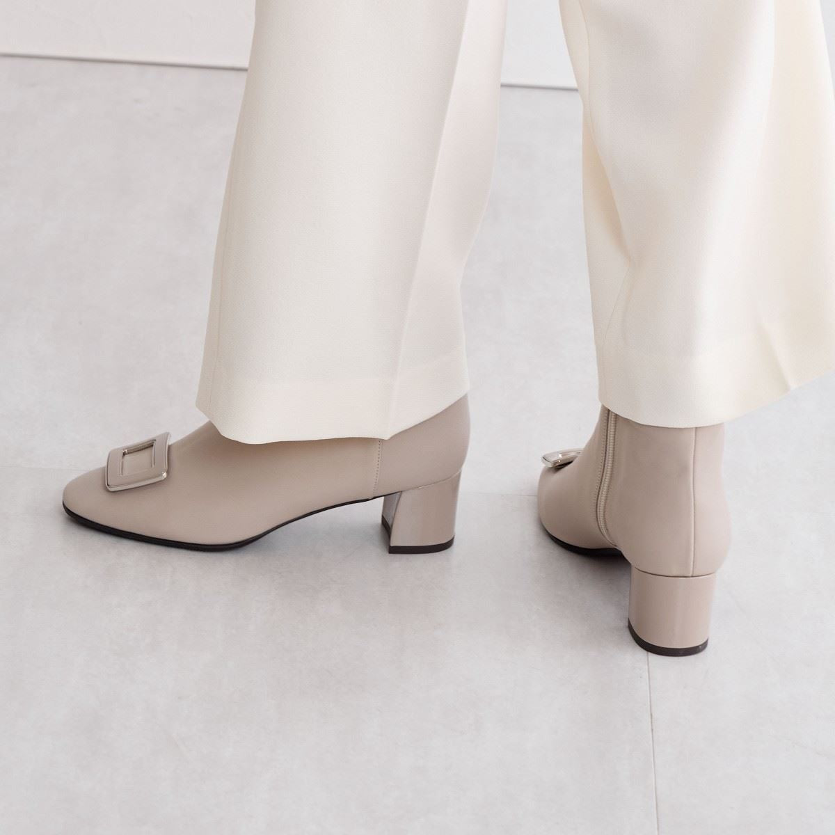 【SALE】スクエアバックルブーツ/641413