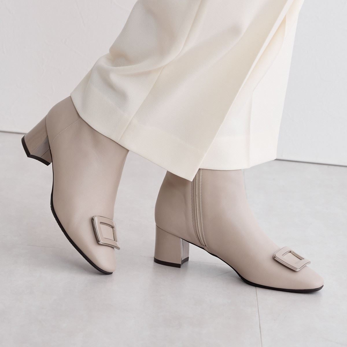 【SALE】スクエアバックルブーツ/641413