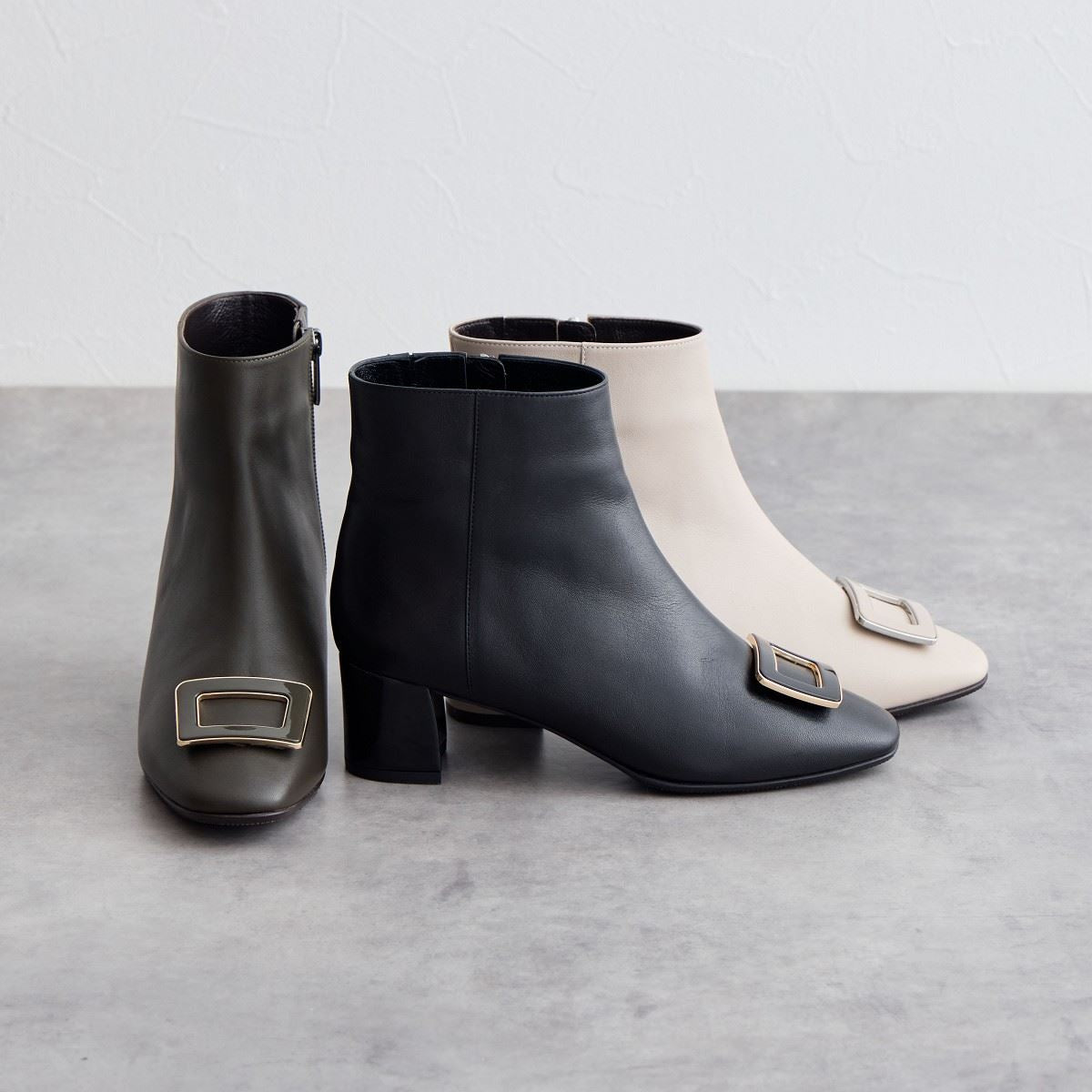 【SALE】スクエアバックルブーツ/641413