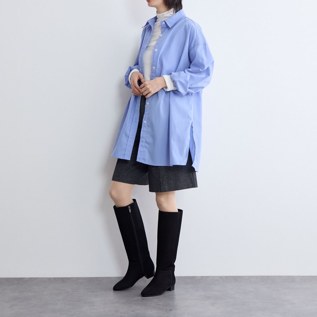 【25AW】ワイドシャフトロングブーツ/641416