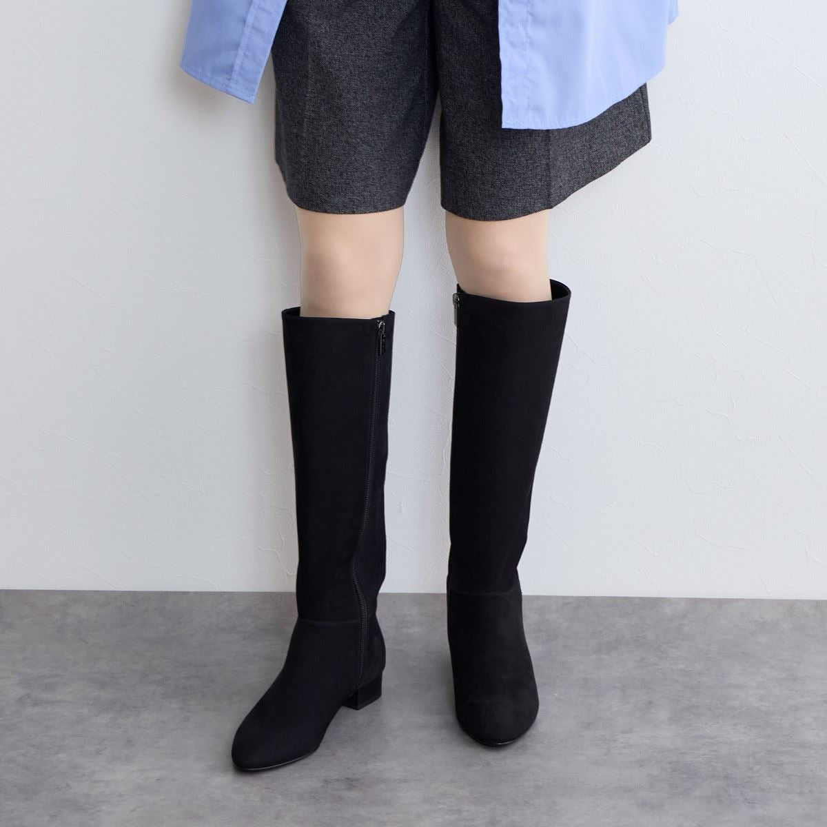 【25AW】ワイドシャフトロングブーツ/641416