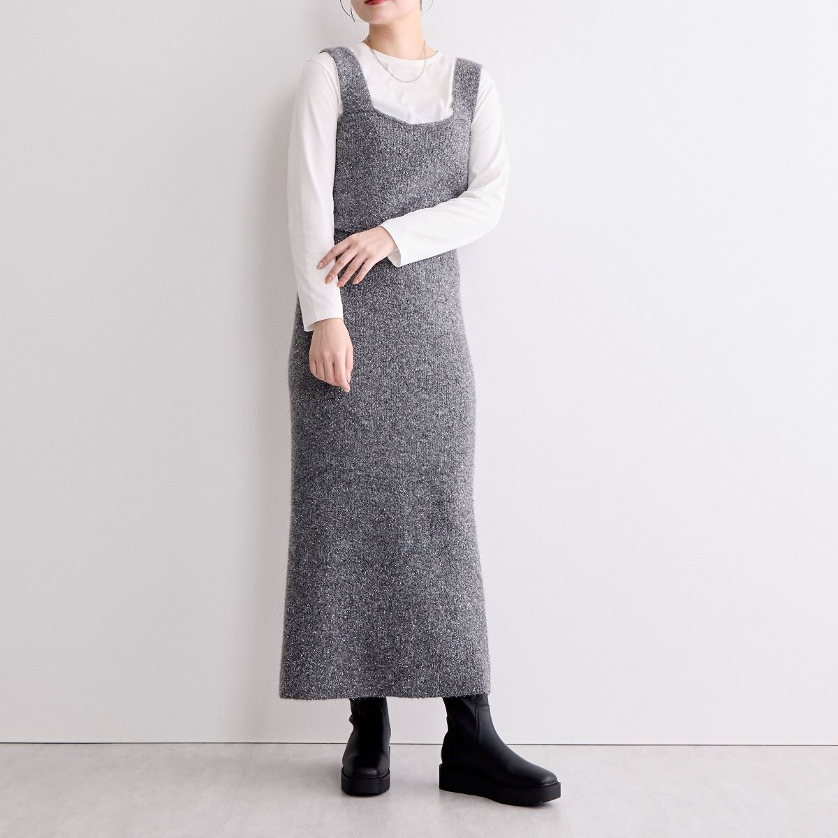 【25AW】プラットフォームストレッチブーツ/651421