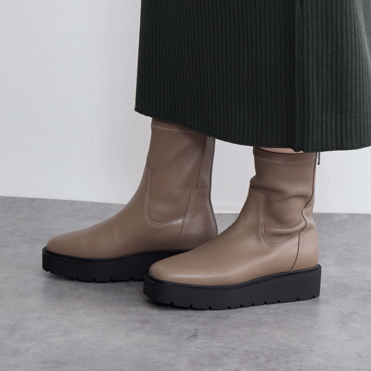 【25AW】プラットフォームストレッチブーツ/651421