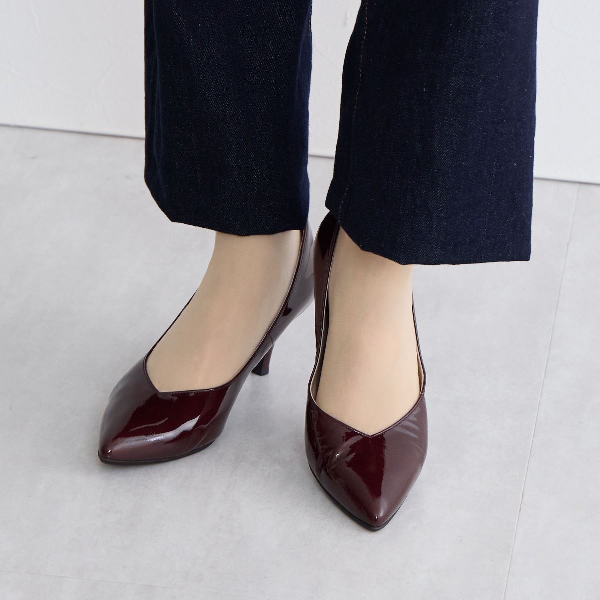 ポインテッドトゥパンプス/643102