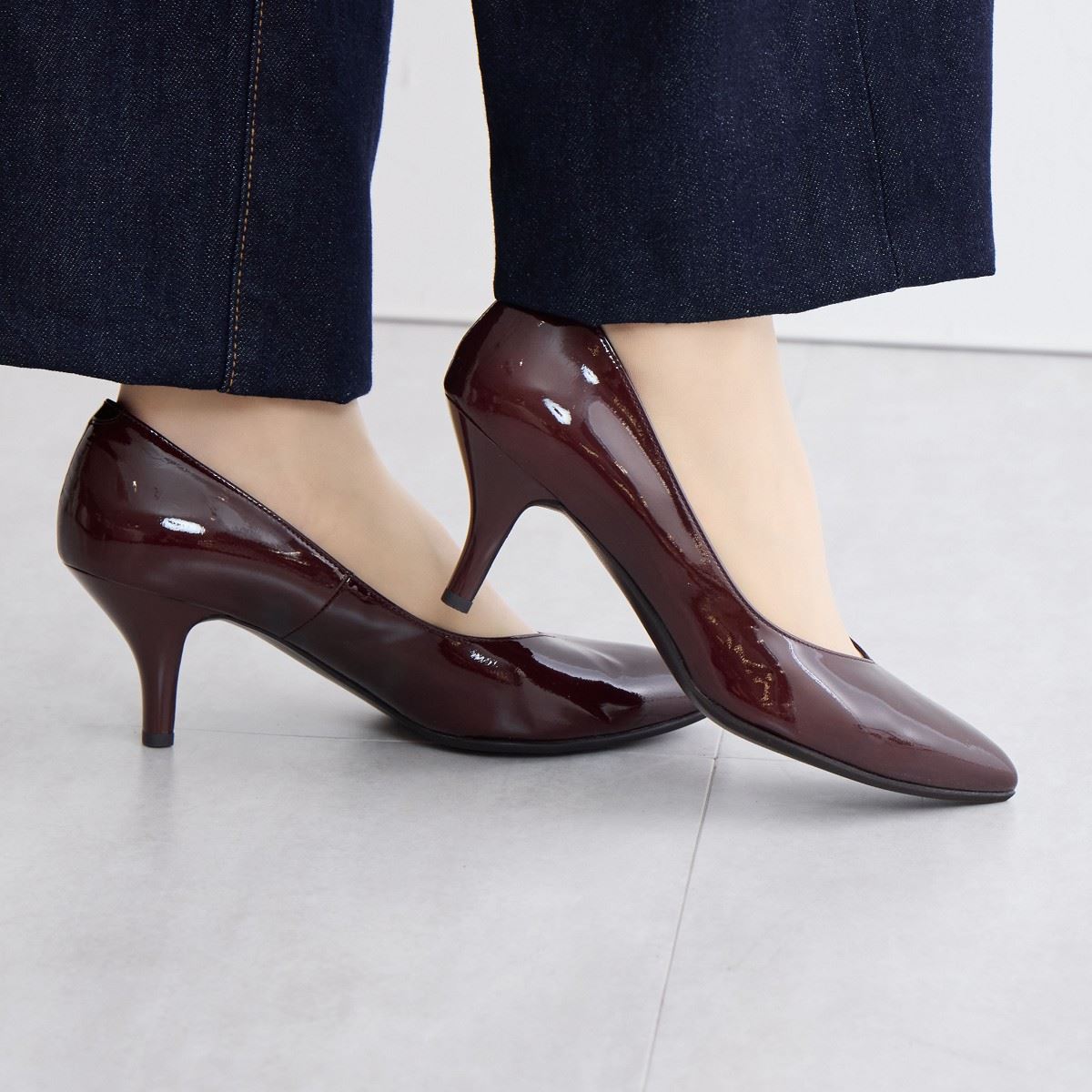 ポインテッドトゥパンプス/643102