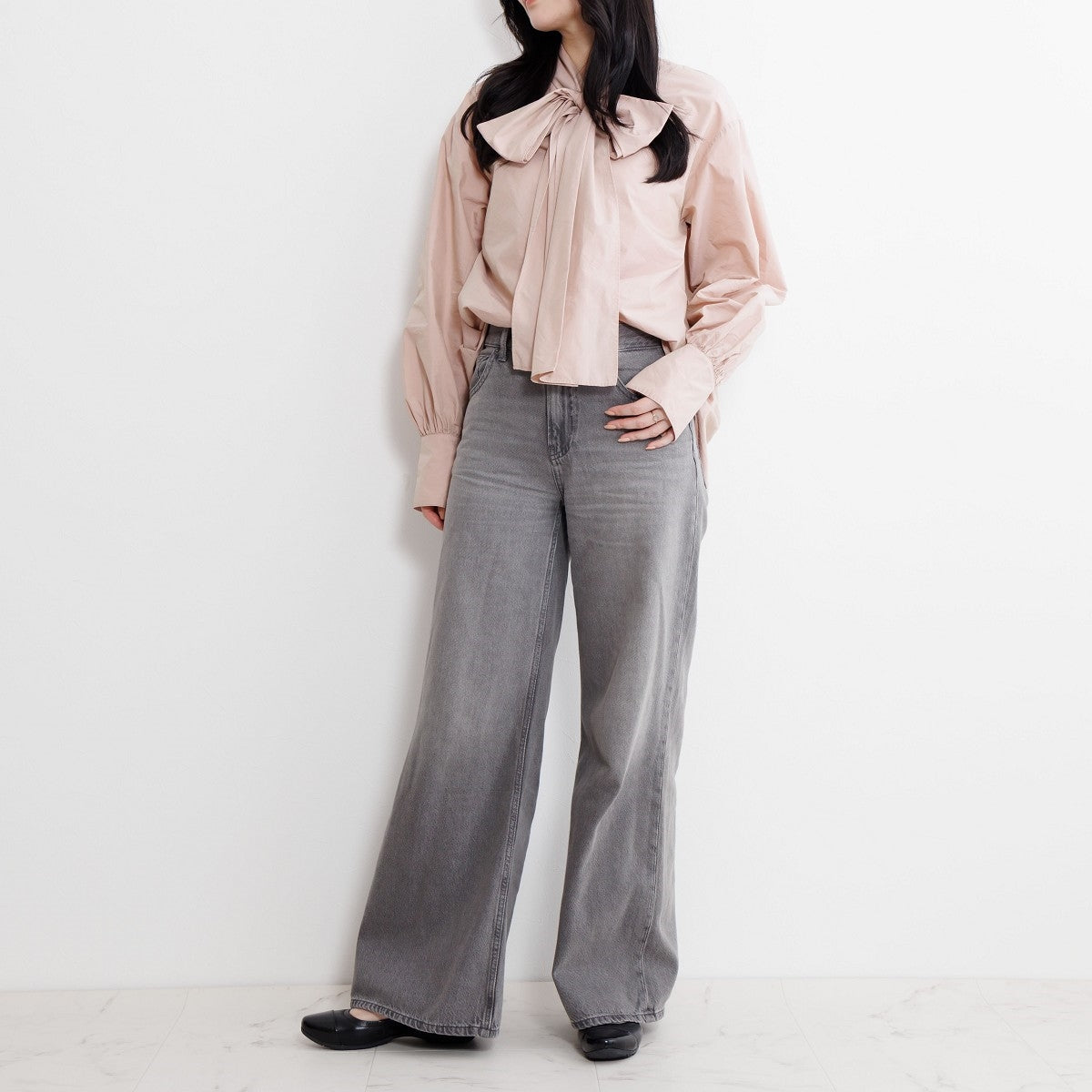 【WEB限定デザイン】プレーンスニーカーパンプス/643150