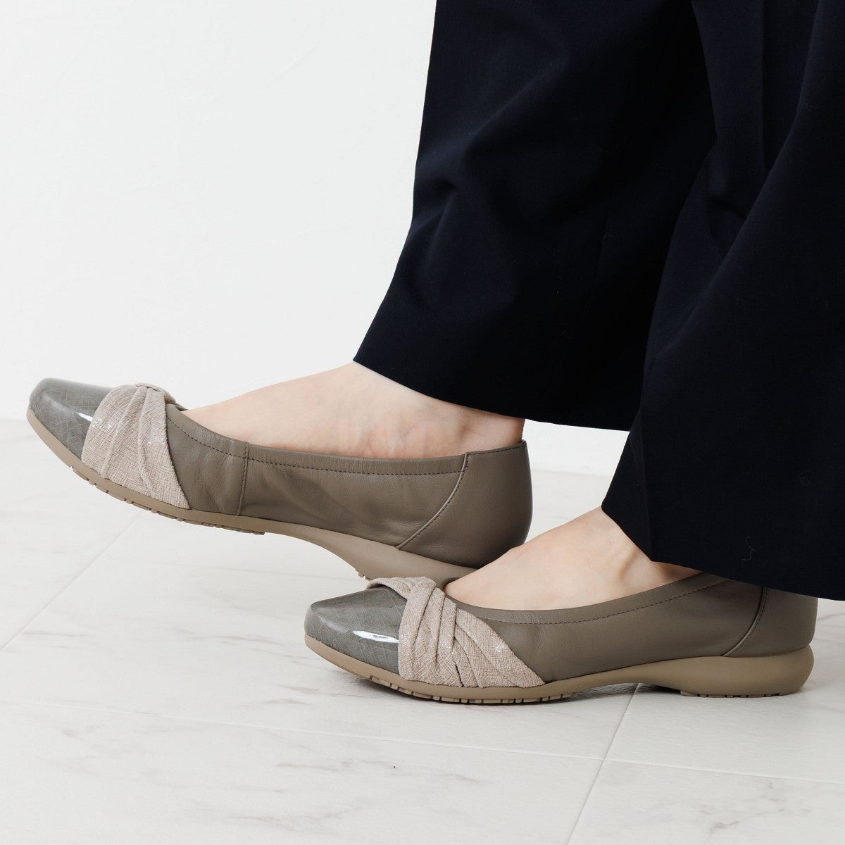 【SALE】クロスリボンスニーカーパンプス/743301