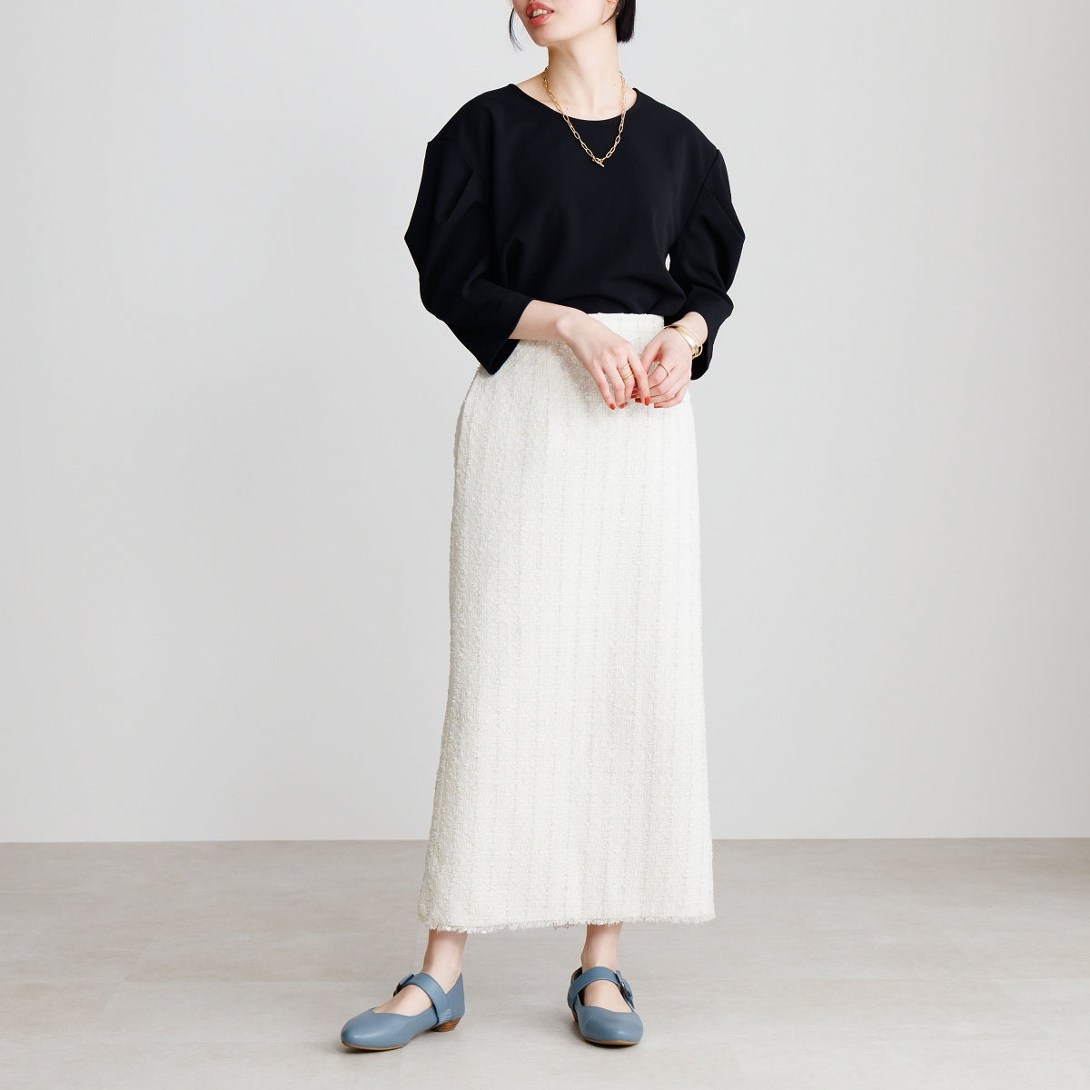 【26SS新色追加】2WAYベルトデザインバブーシュ/643311