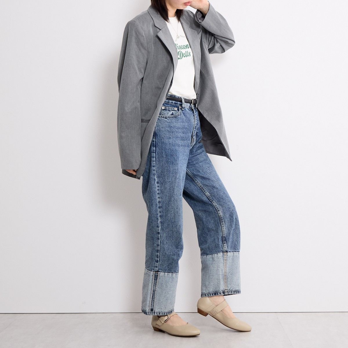 【26SS新色追加】2WAYベルトデザインバブーシュ/643311