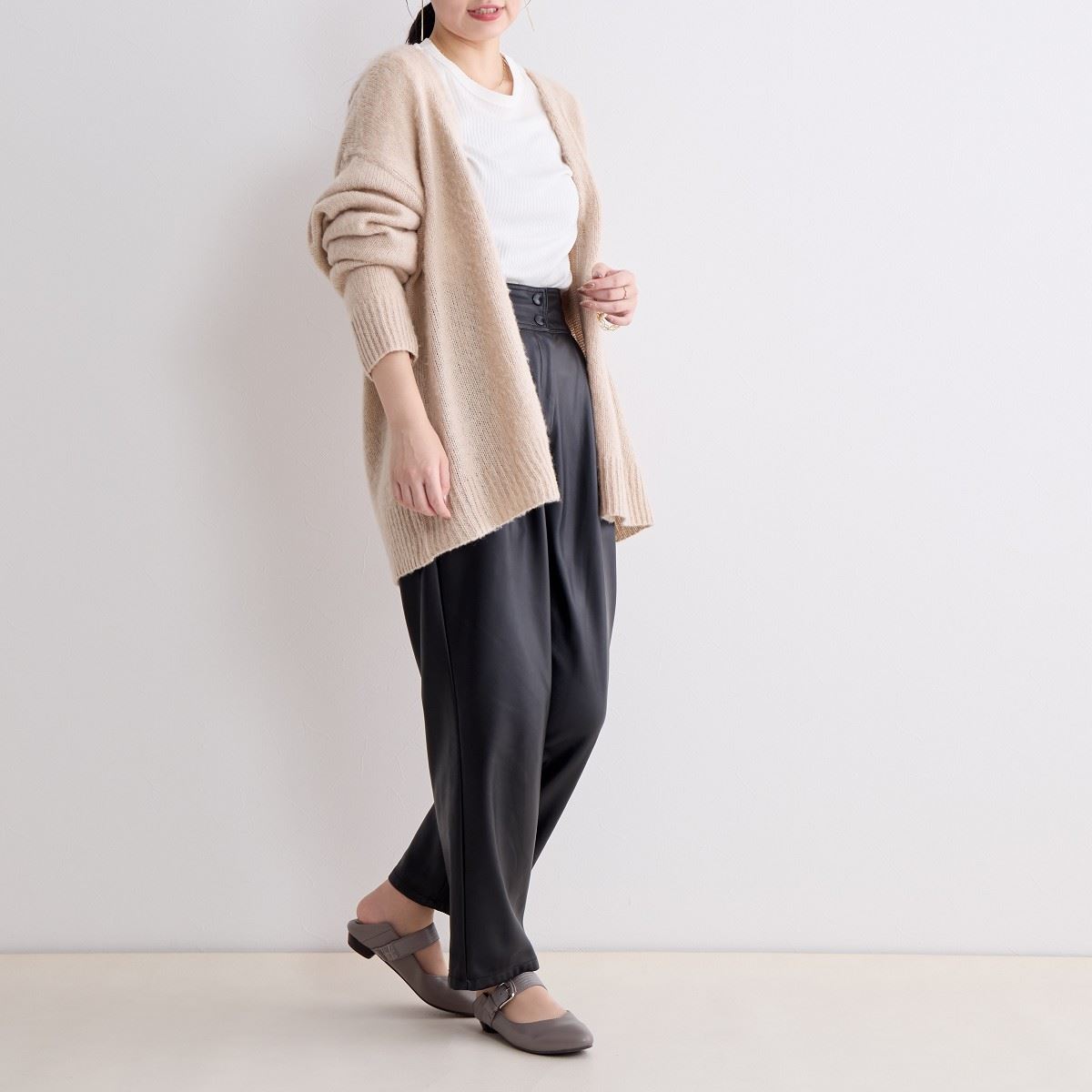 【26SS新色追加】2WAYベルトデザインバブーシュ/643311