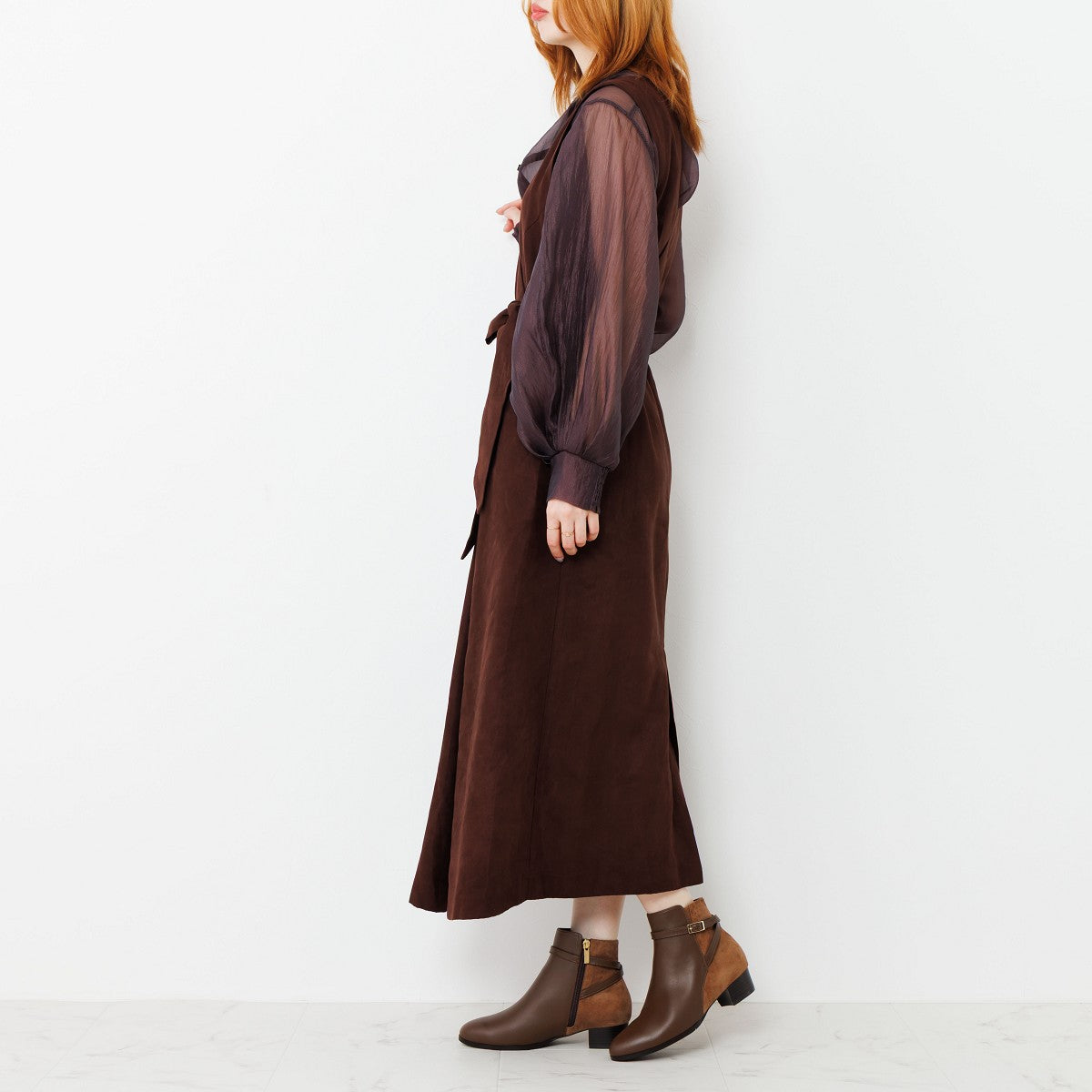 【25AW】ベルトデザインブーツ/643401