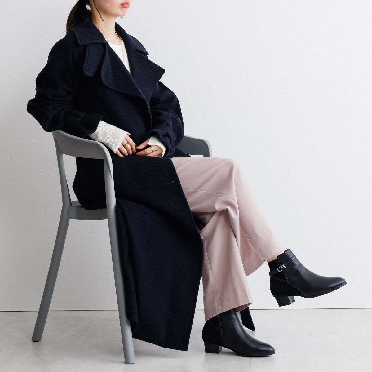 【25AW】ベルトデザインブーツ/643401