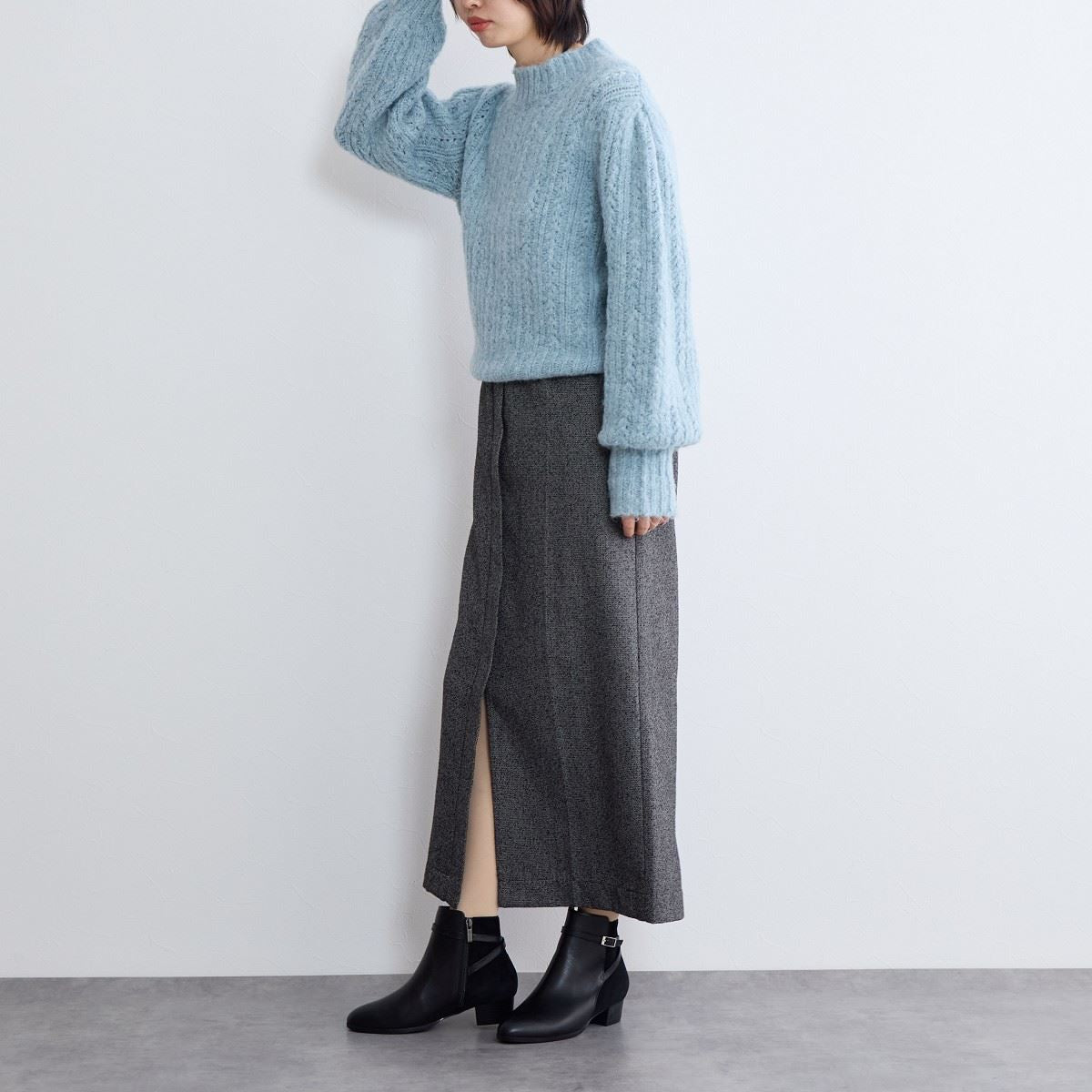 【25AW】ベルトデザインブーツ/643401