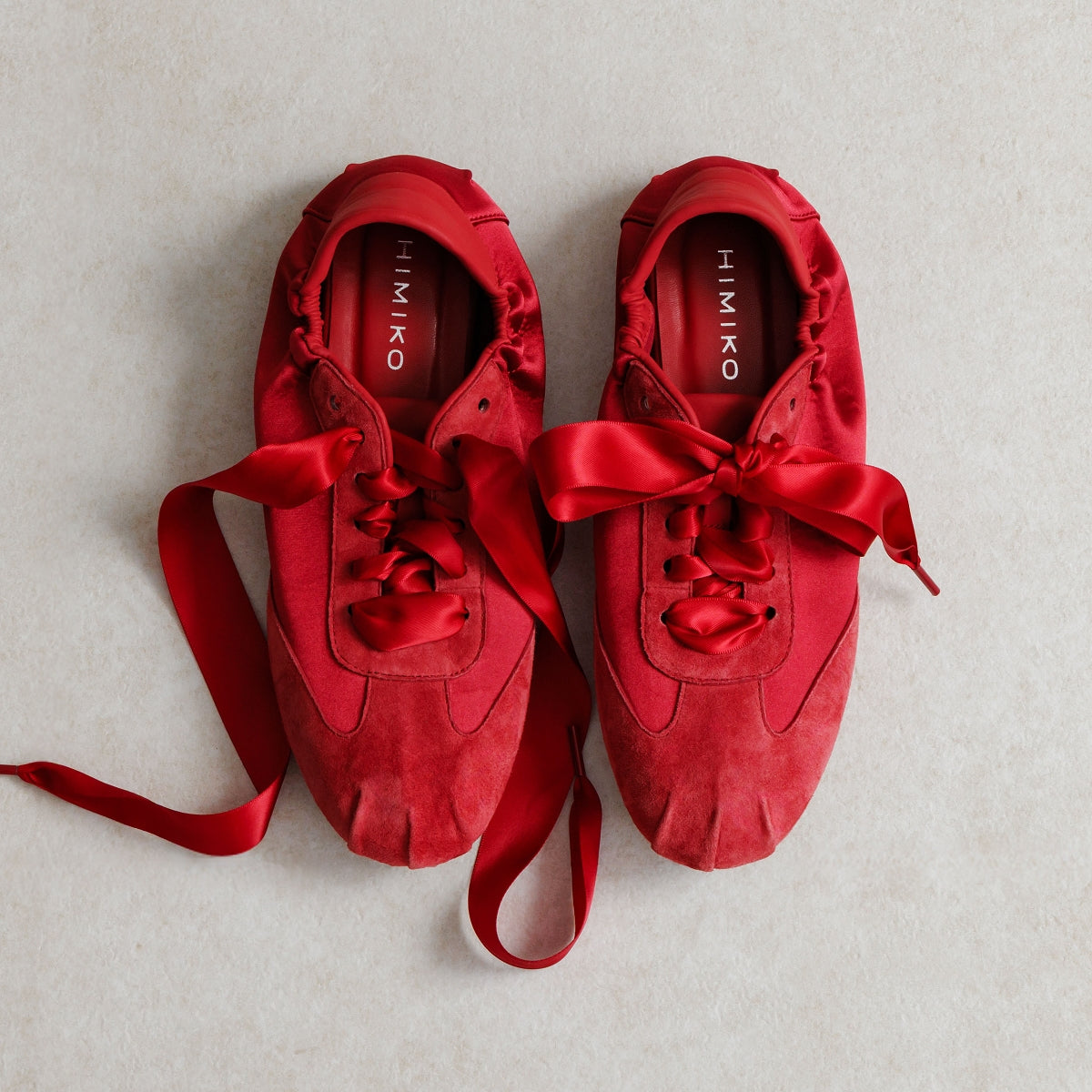 【26SS新色追加/WEB限定デザイン】バレエコアデザインスニーカー/650302