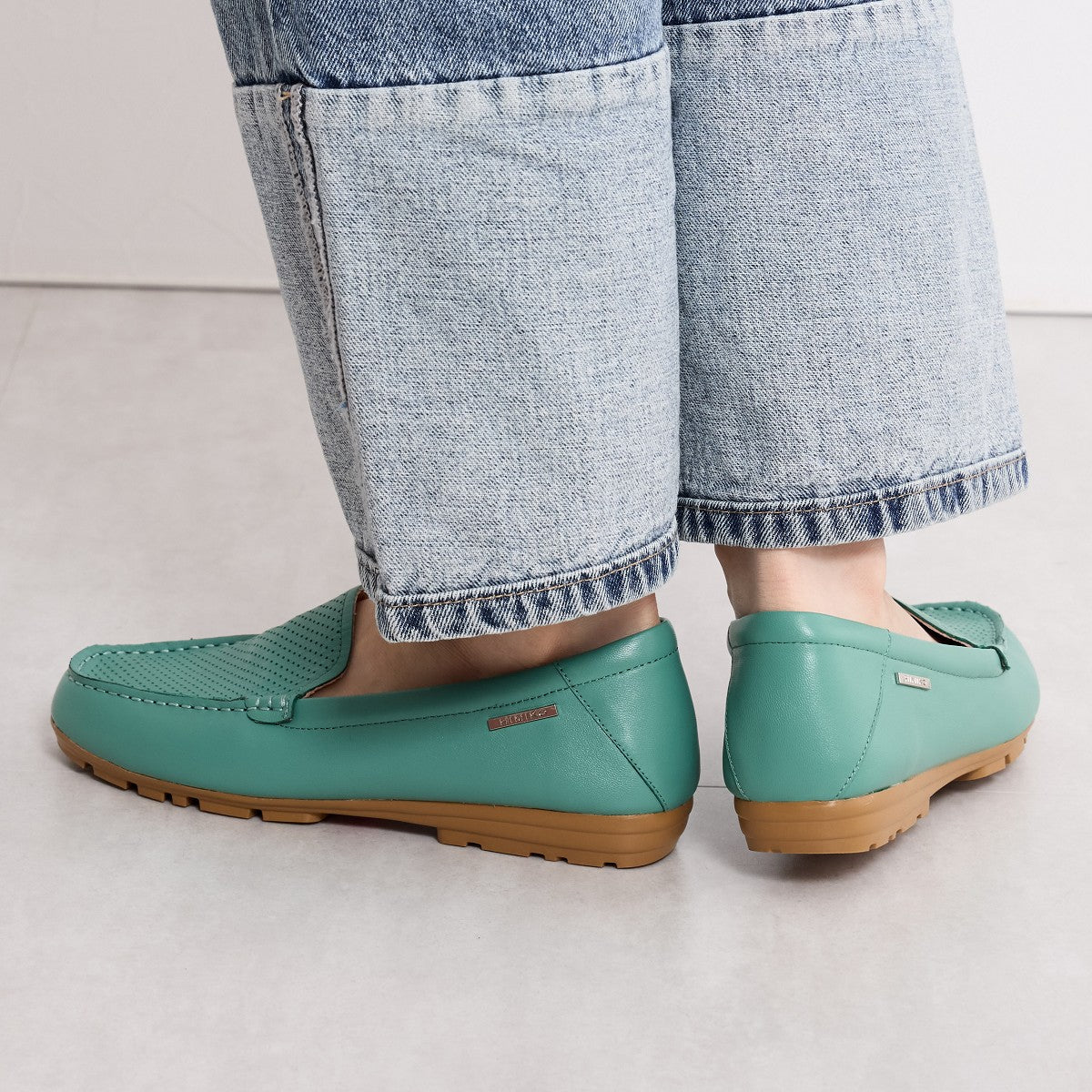 【SALE】パンチングレザーモカシン/651114