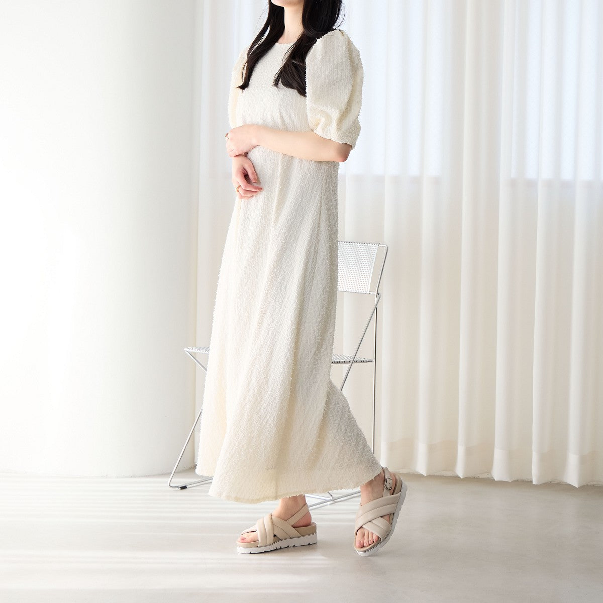 【SALE】フットベットパデットサンダル/651208