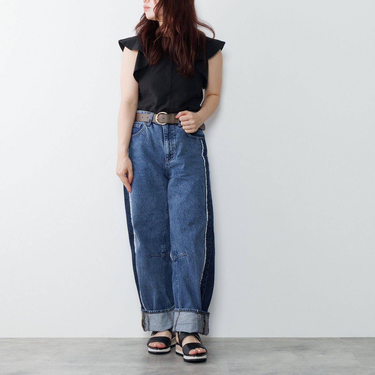 【SALE】ソフトシープパデットサンダル/651211