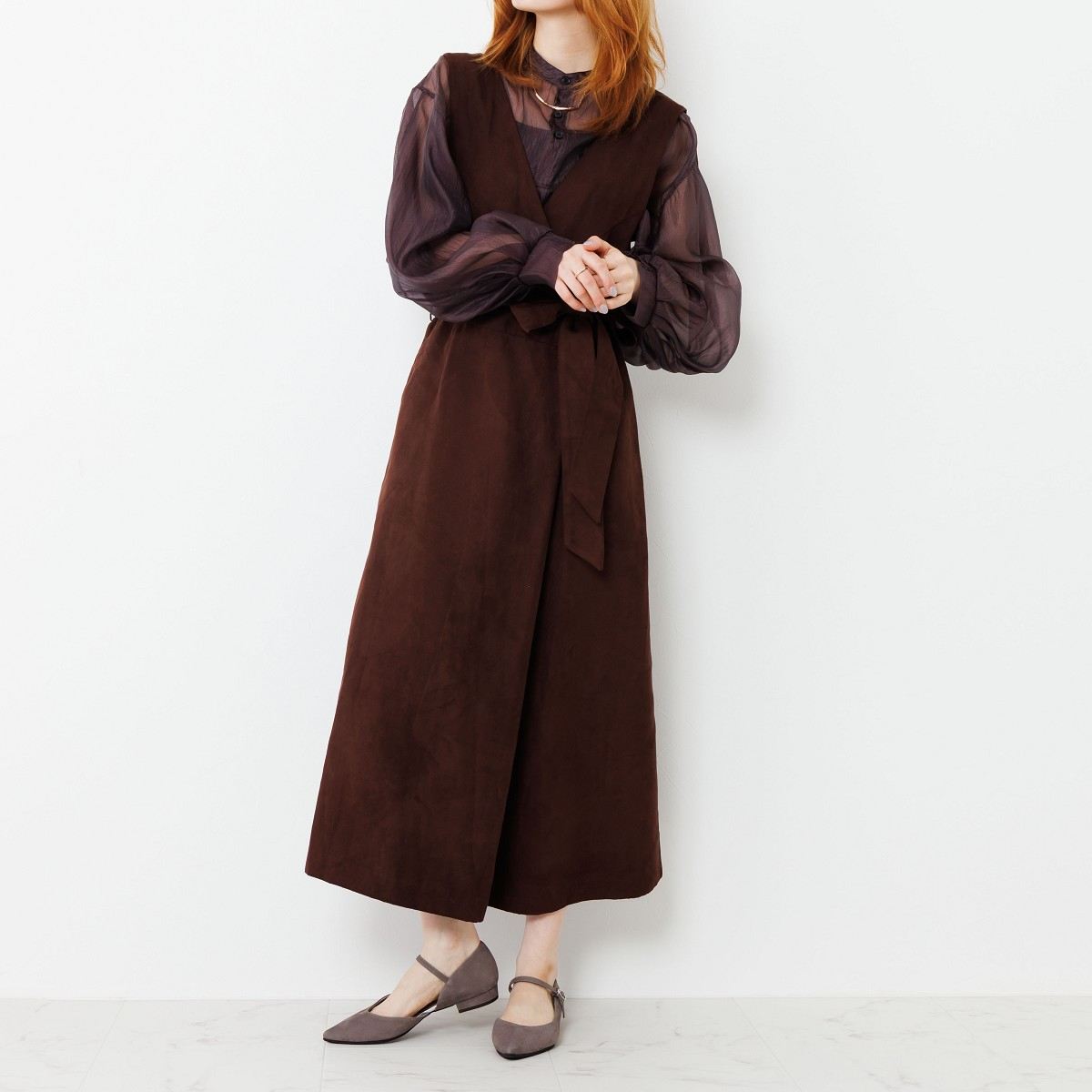 【25AW】サイドオープンメリージェーンパンプス/651301