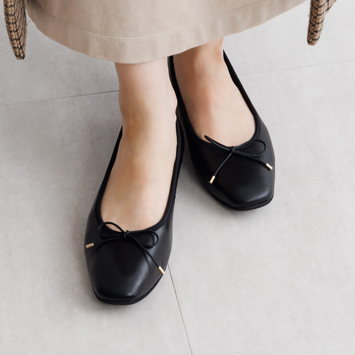 【26SS新色追加】バレエパンプス/651307