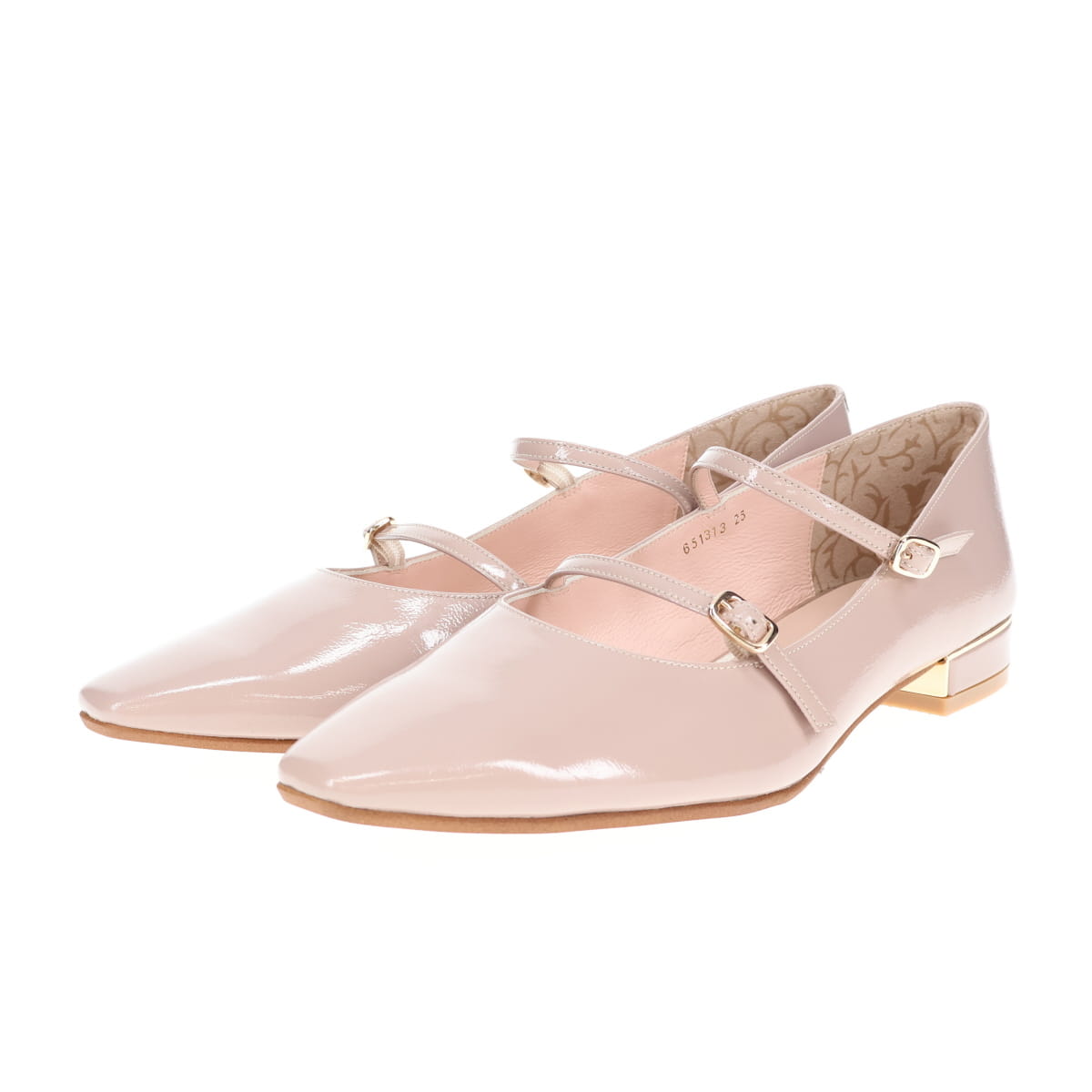 【26SS新色追加】ダブルベルトローヒールメリージェーンパンプス/651313