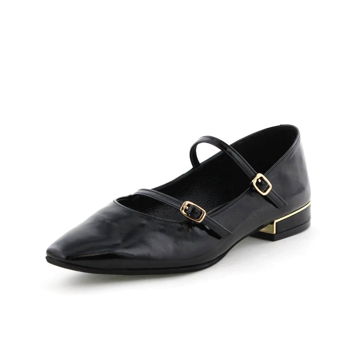 【26SS新色追加】ダブルベルトローヒールメリージェーンパンプス/651313