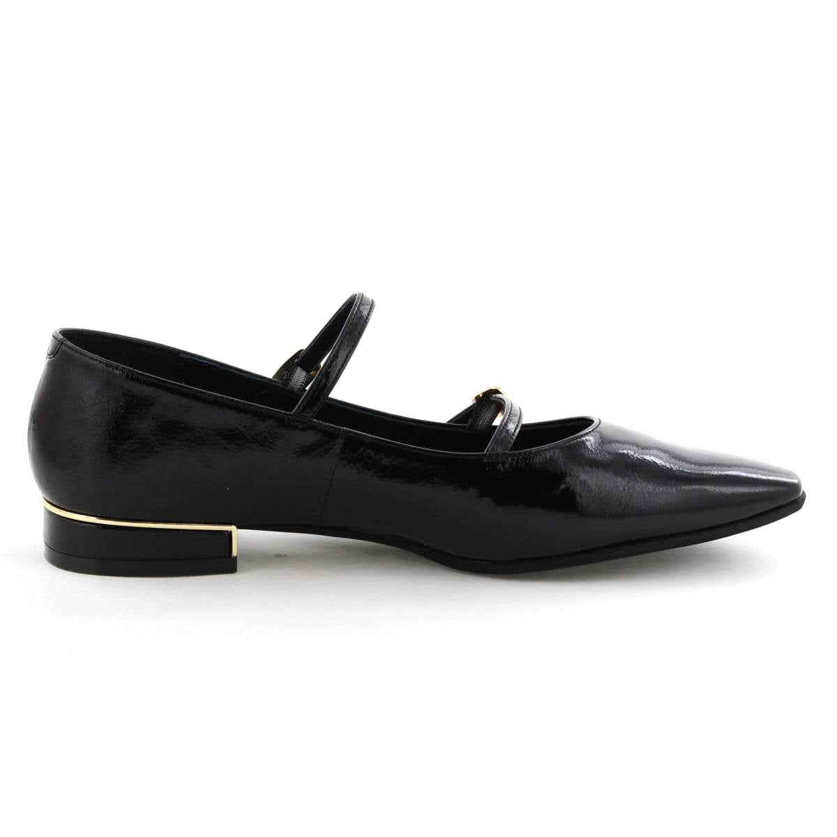 【25AW】ダブルベルトローヒールメリージェーンパンプス/651313