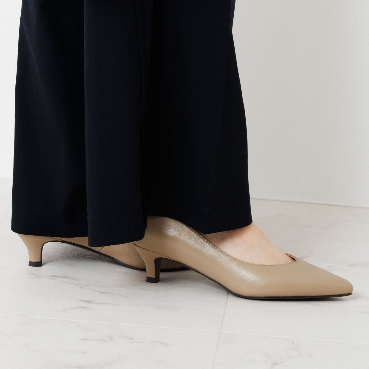 【SALE】ポインテッドトゥパンプス/651318