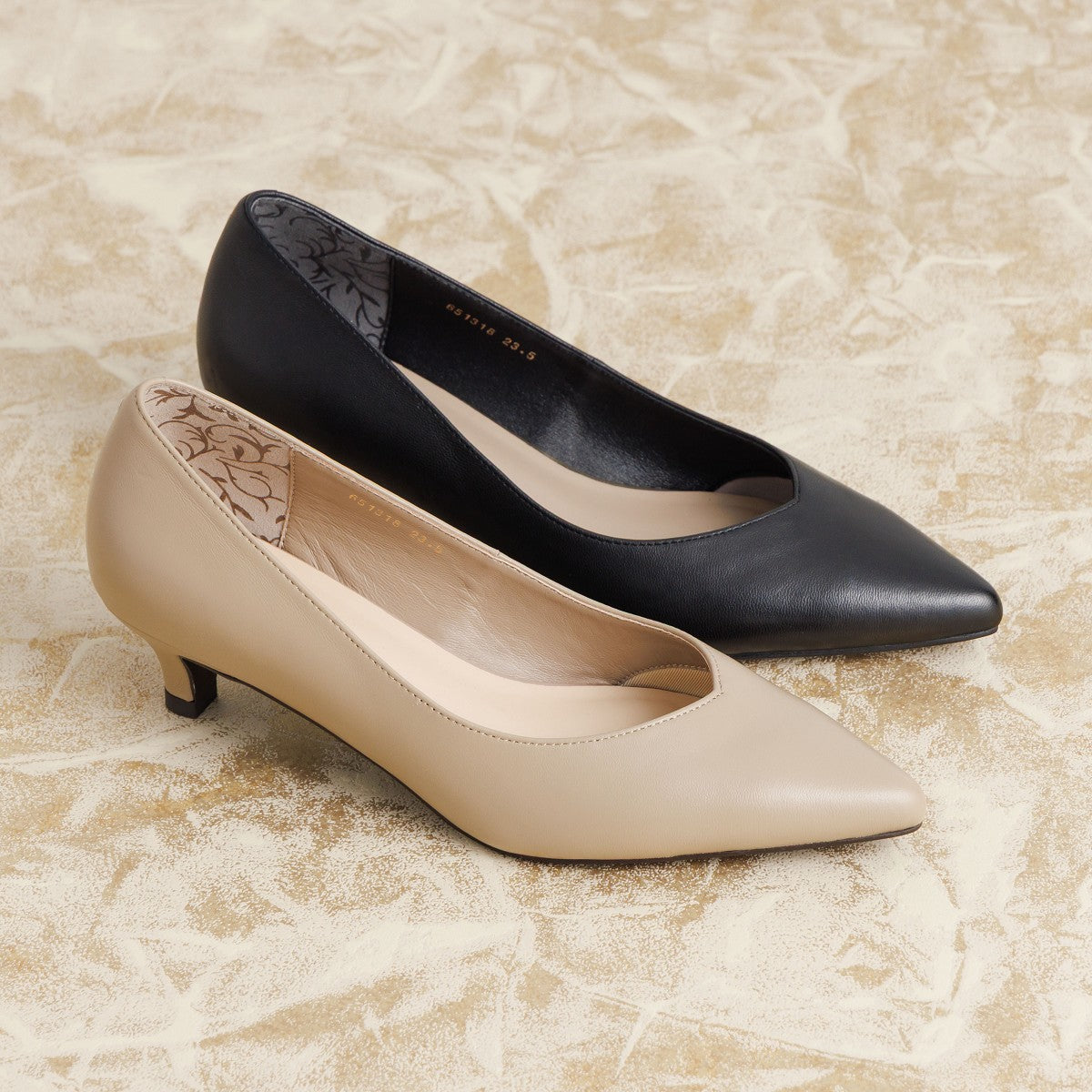 【SALE】ポインテッドトゥパンプス/651318