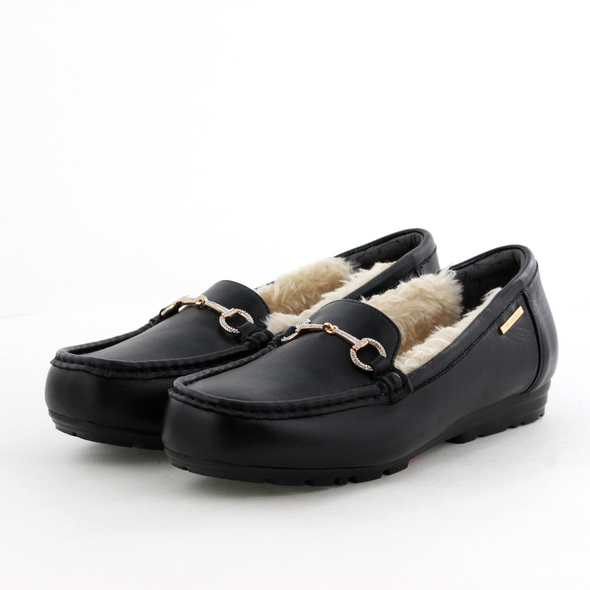 【25AW】ビジュービットふわふわモカシン/651320