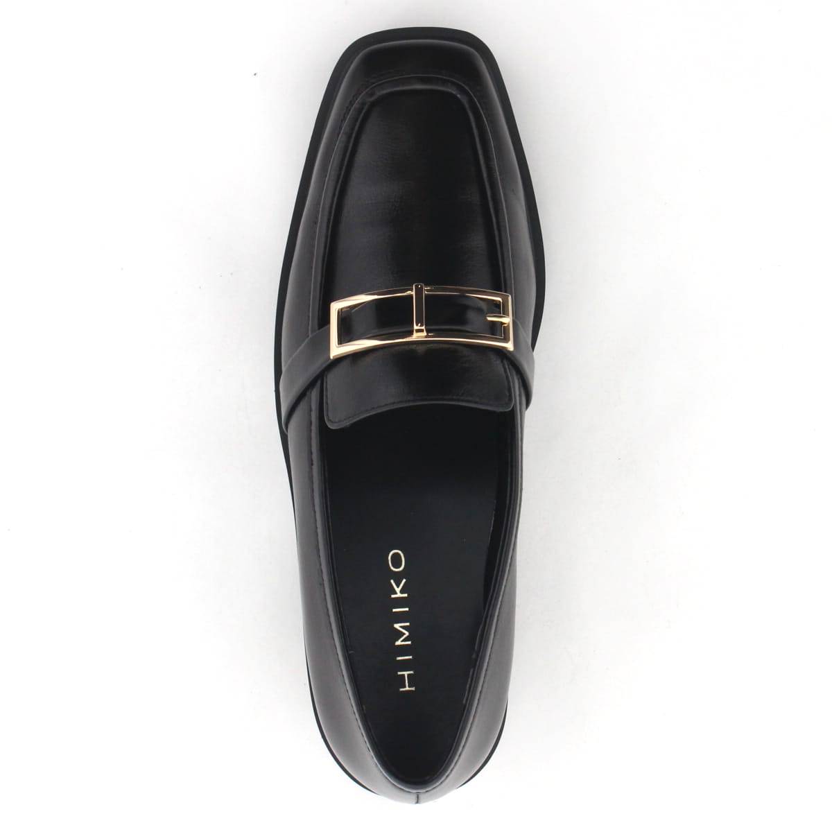 【25AW】トラックソールスクエアバックルローファー/651321