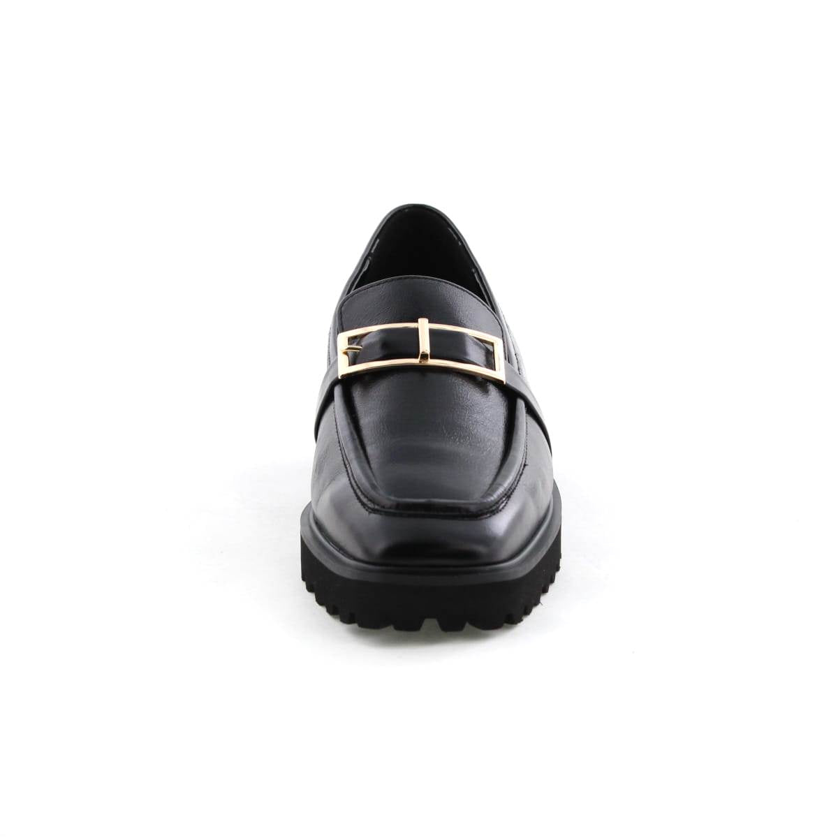 【25AW】トラックソールスクエアバックルローファー/651321