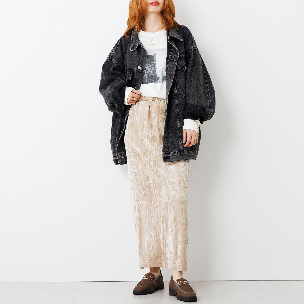 【25AW】トラックソールスクエアバックルローファー/651321