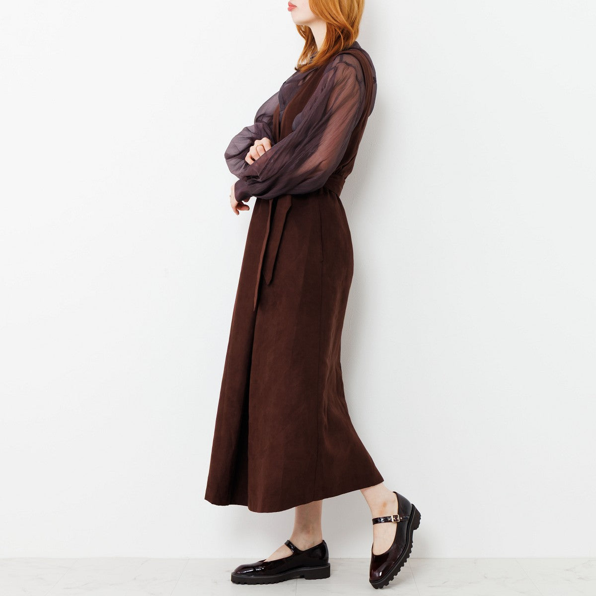 【25AW】トラックソールメリージェーンパンプス/651323