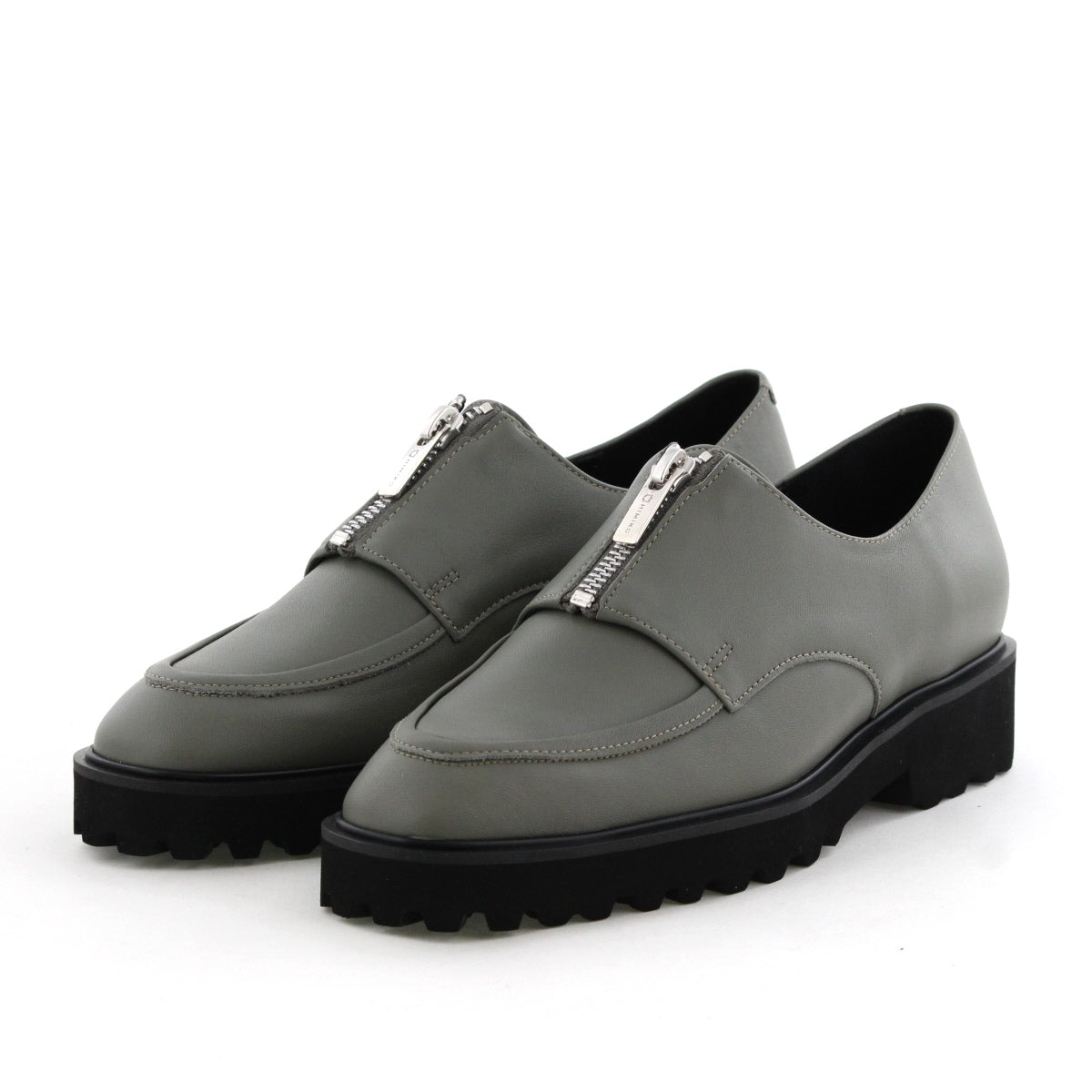 【25AW】トラックソールセンタージップローファー/651325