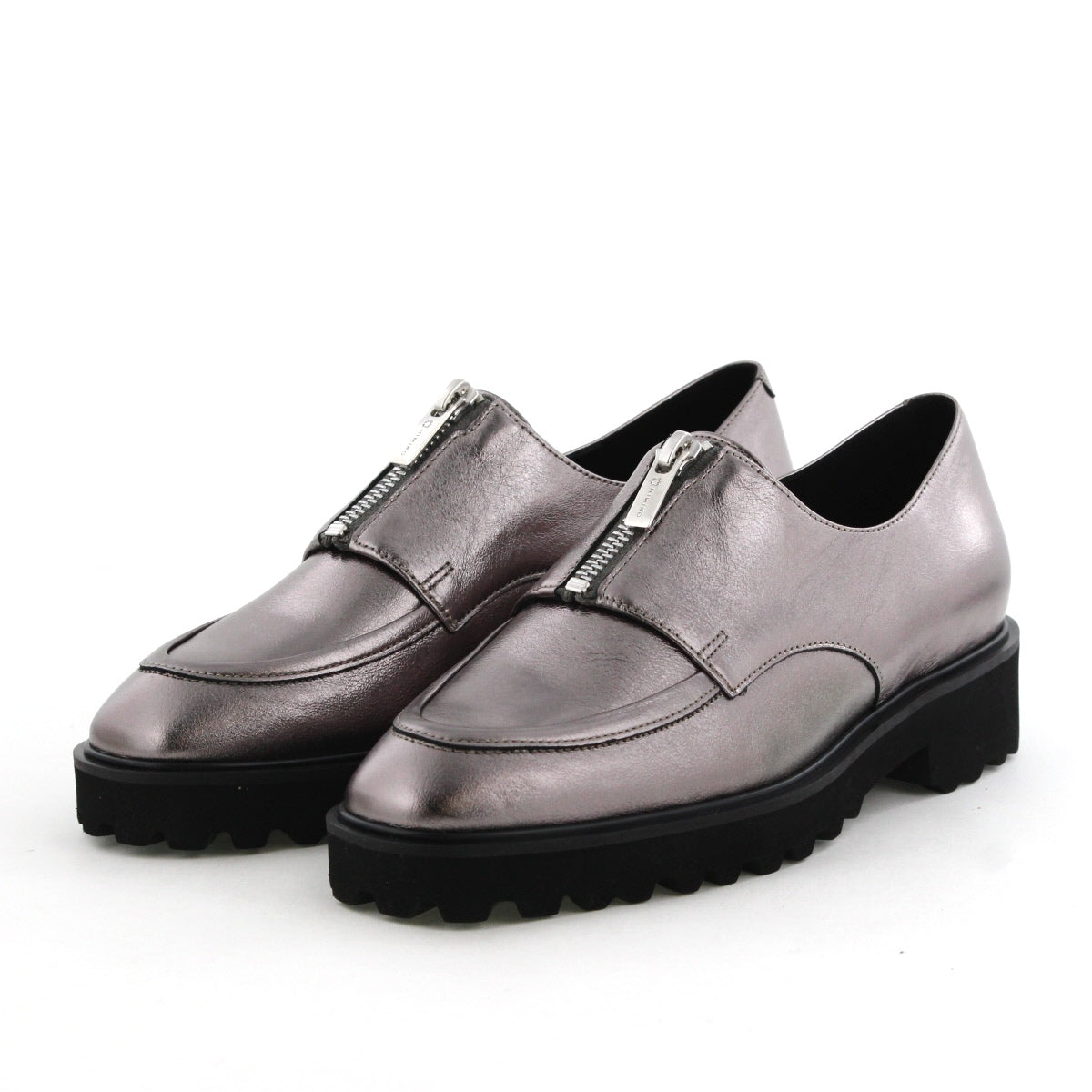【25AW】トラックソールセンタージップローファー/651325
