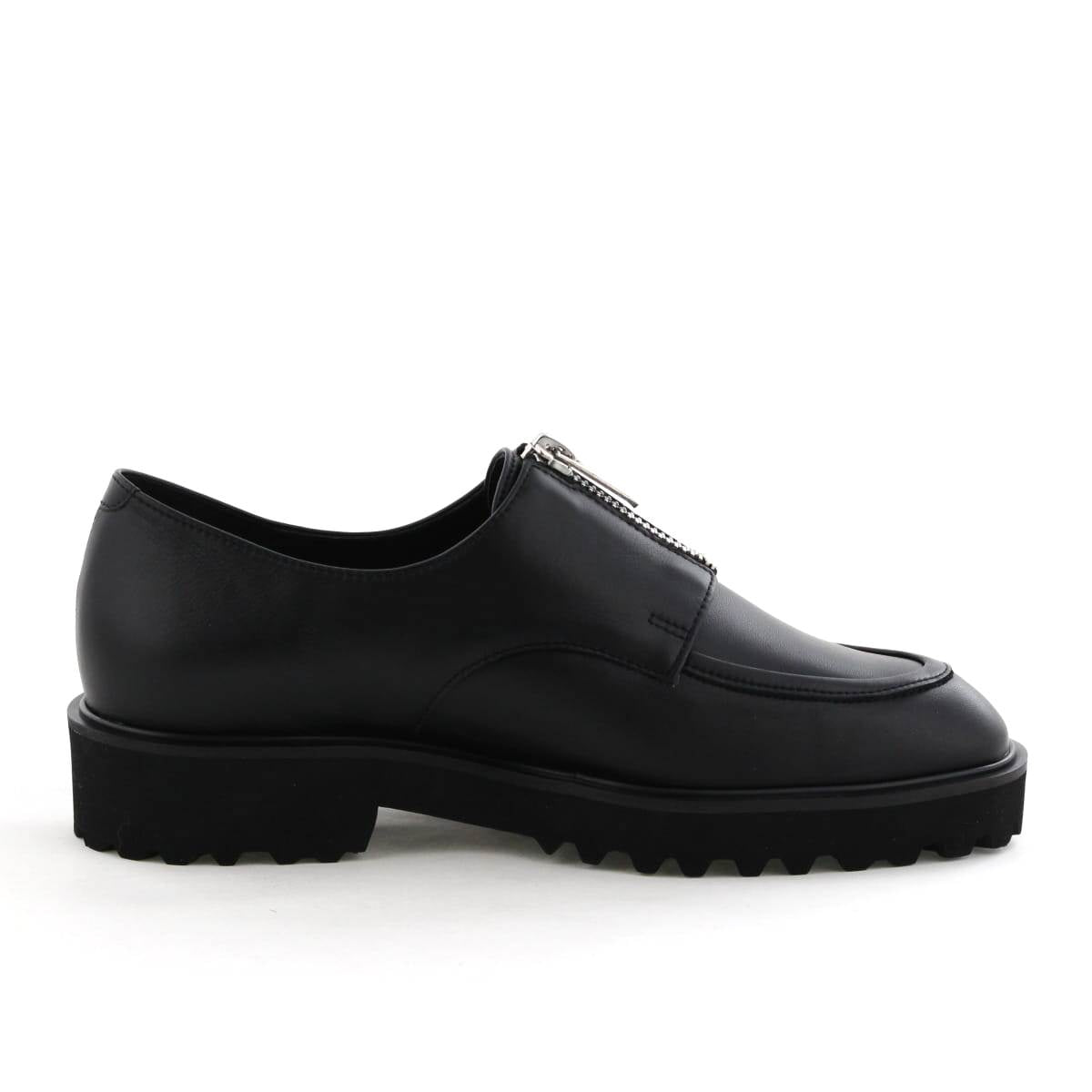 【25AW】トラックソールセンタージップローファー/651325
