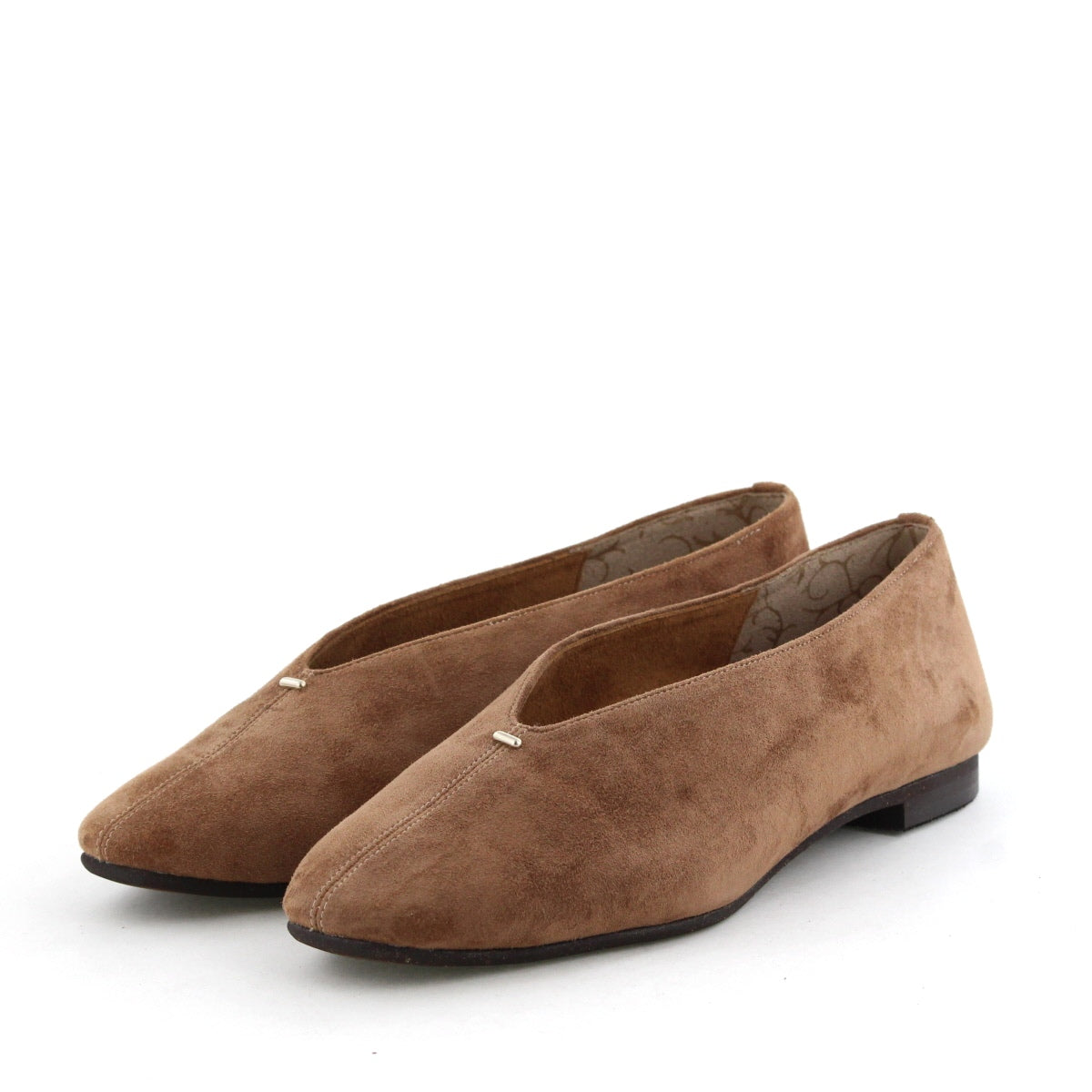 《一部予約/11月上旬入荷予定》【25AW】メタルポイントフラットパンプス/651326