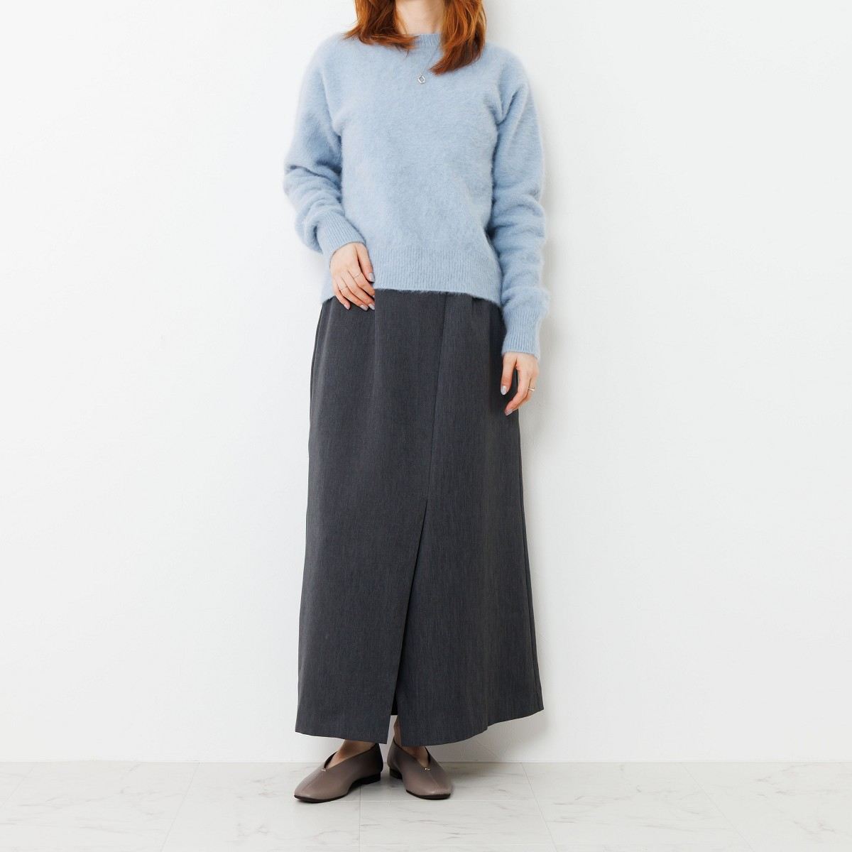 【SALE】メタルポイントフラットパンプス/751326