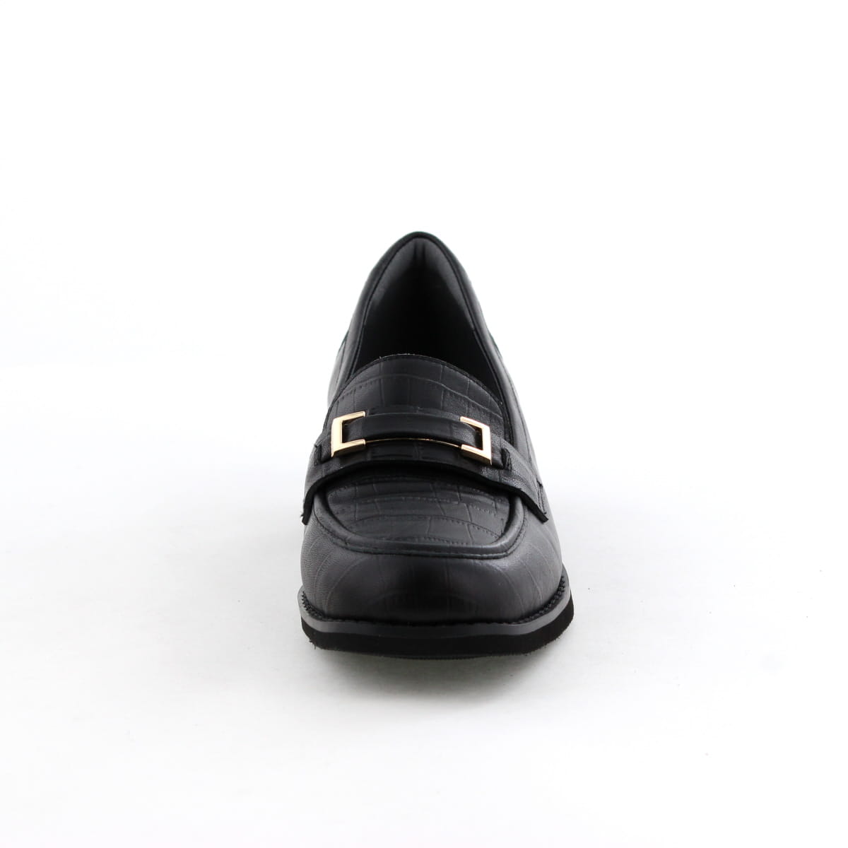 【特別価格】スクエアメタルパーツローファー/651327