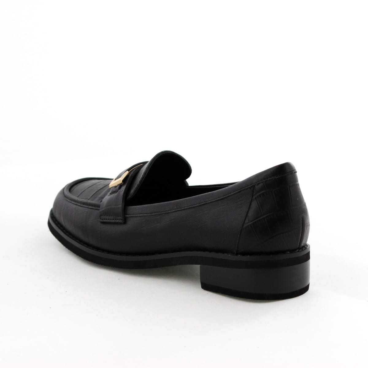 【特別価格】スクエアメタルパーツローファー/651327